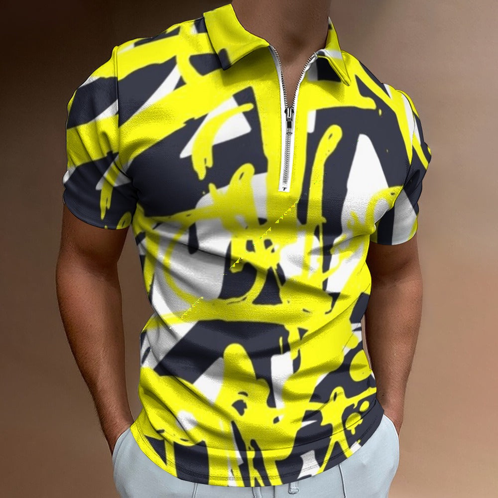 Short sleeve polo shirt