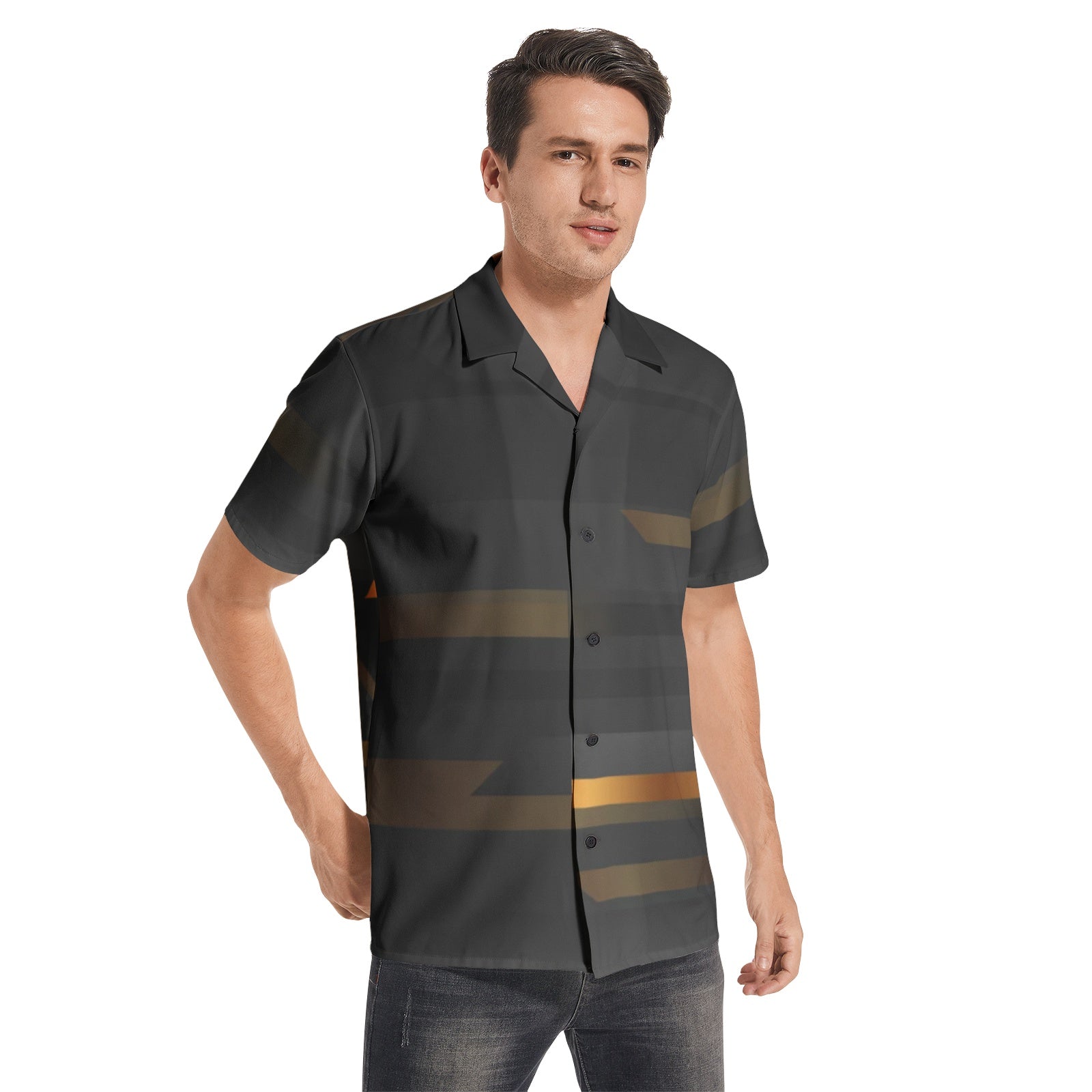 Men's All-over print Short Sleeve Shirts