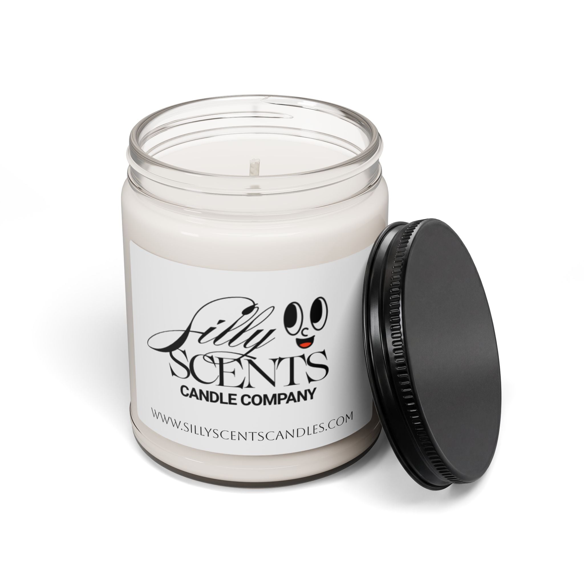 9oz Scented Soy Candle — Silly Scents Jar (Clean, Fresh Aromas)