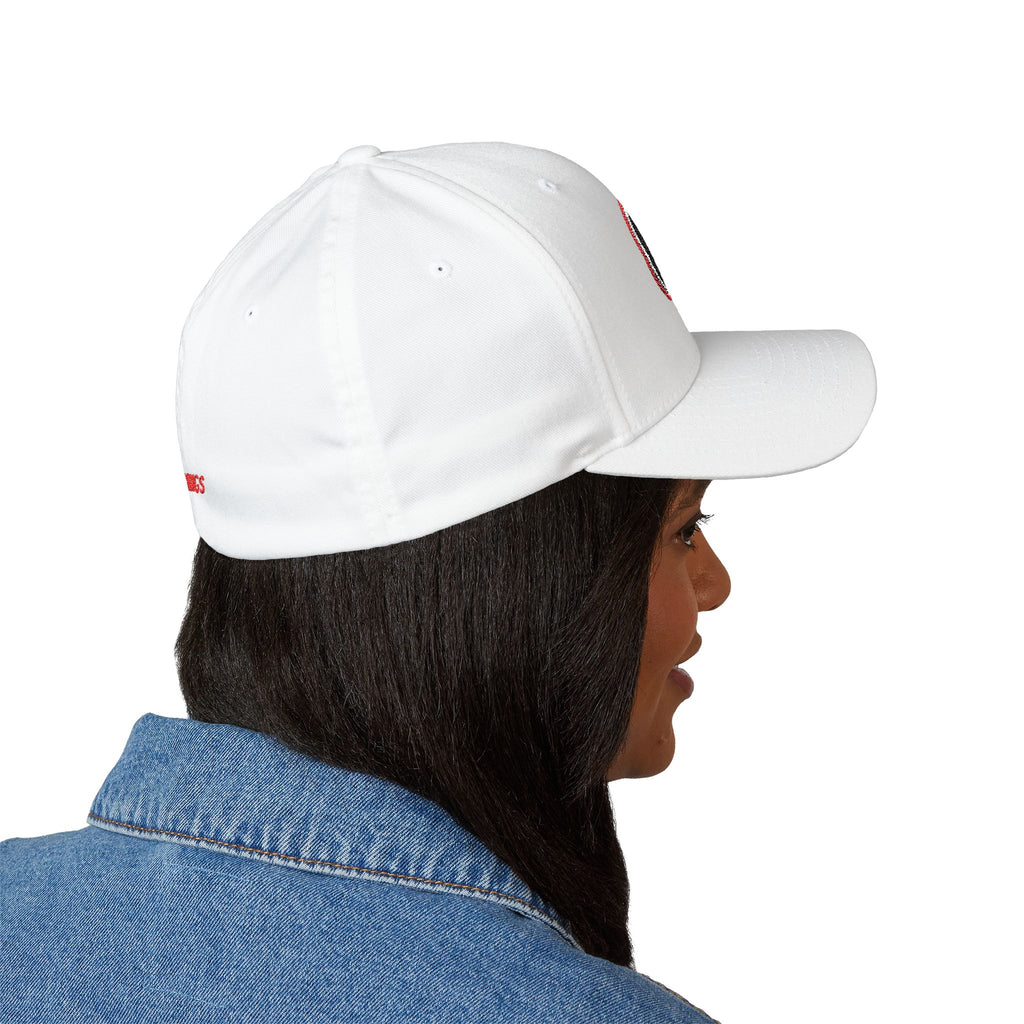 Embroidered GA Bulldogs G Logo Structured Cap — Closed-Back Baseball Hat with 'MY DAWGS' Detail
