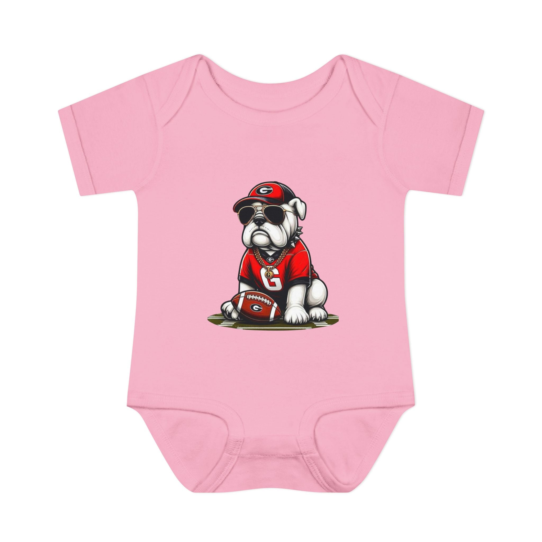 Georgia Bulldogs Baby Bodysuit – Cute Mascot Infant Onesie