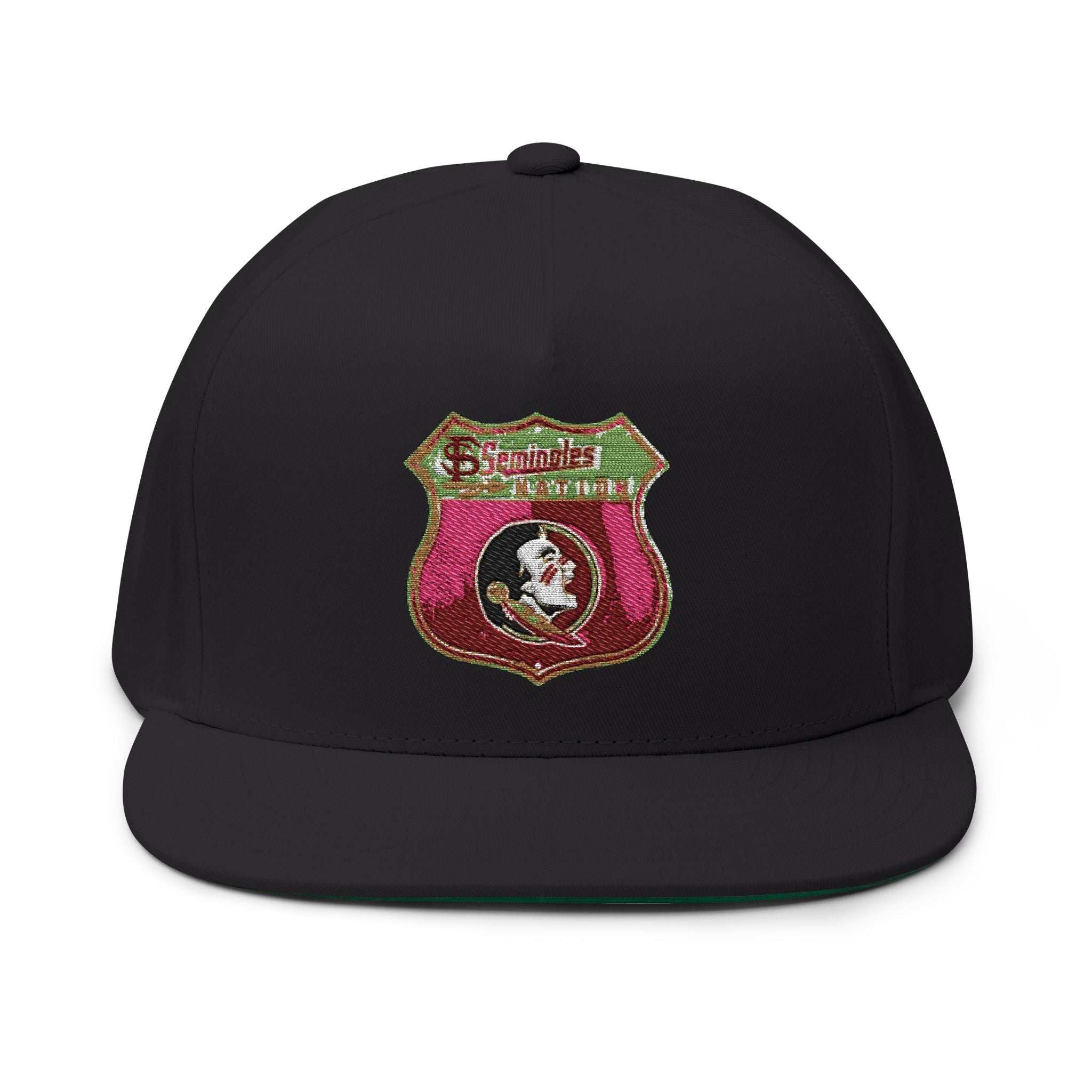 Florida State Seminoles Embroidered Flat Bill Cap