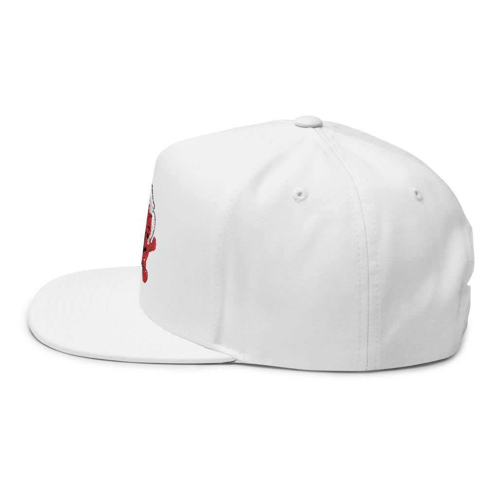 Kool Red Mascot Flat Bill Cap (Embroidered)