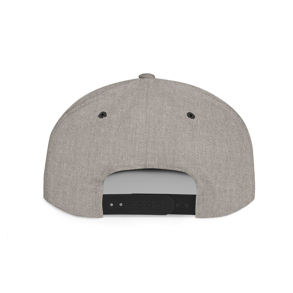 Florida Gators White Flat Bill Snapback Hat with Colorful Gator Logo