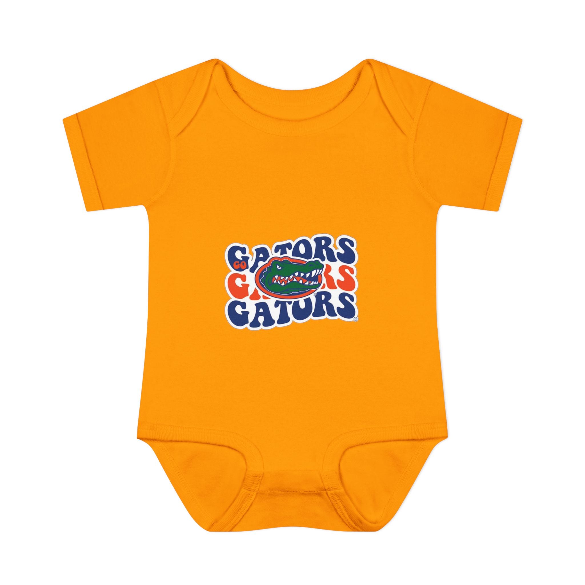 Florida Gators Infant Bodysuit – Baby Rib Onesie with Gators Logo