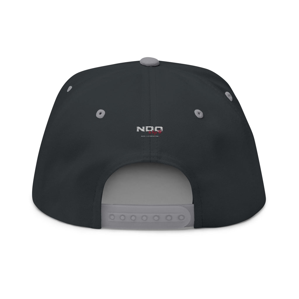 Flat Bill Cap — Embroidered NDO Streetwear Snapback