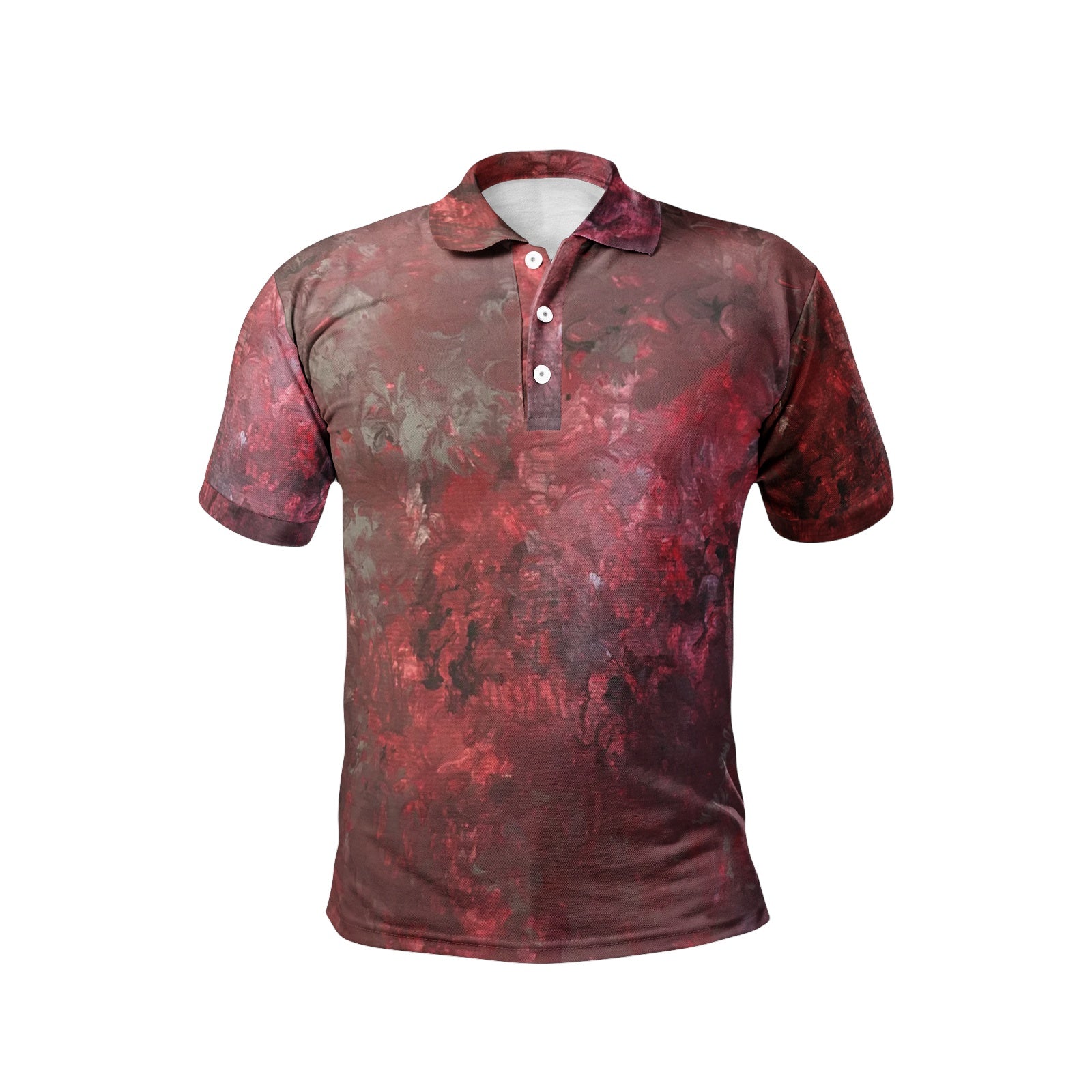 Marie G Inspired men's All-Over-Print Polo Shirts