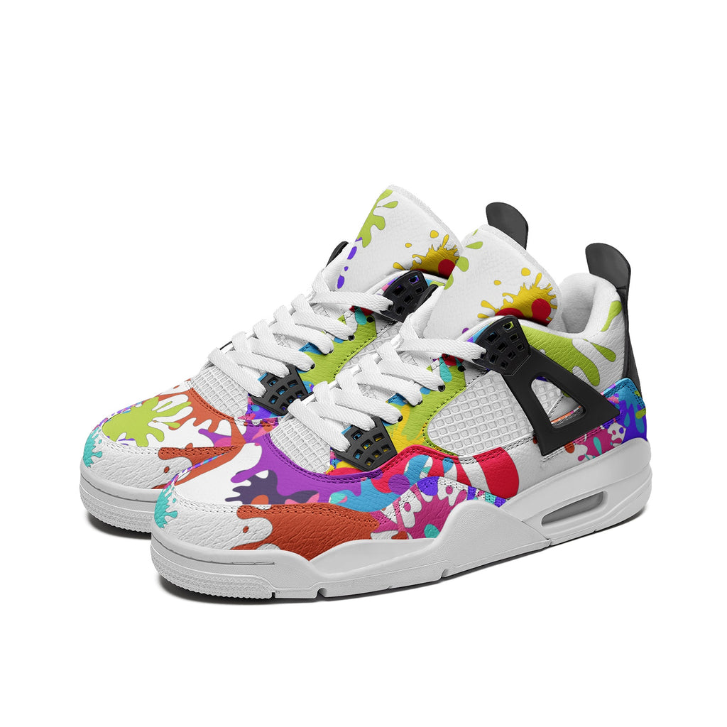 NDO Splat Unisex Non Slip Lace Up Breathable Fashion Sneakers