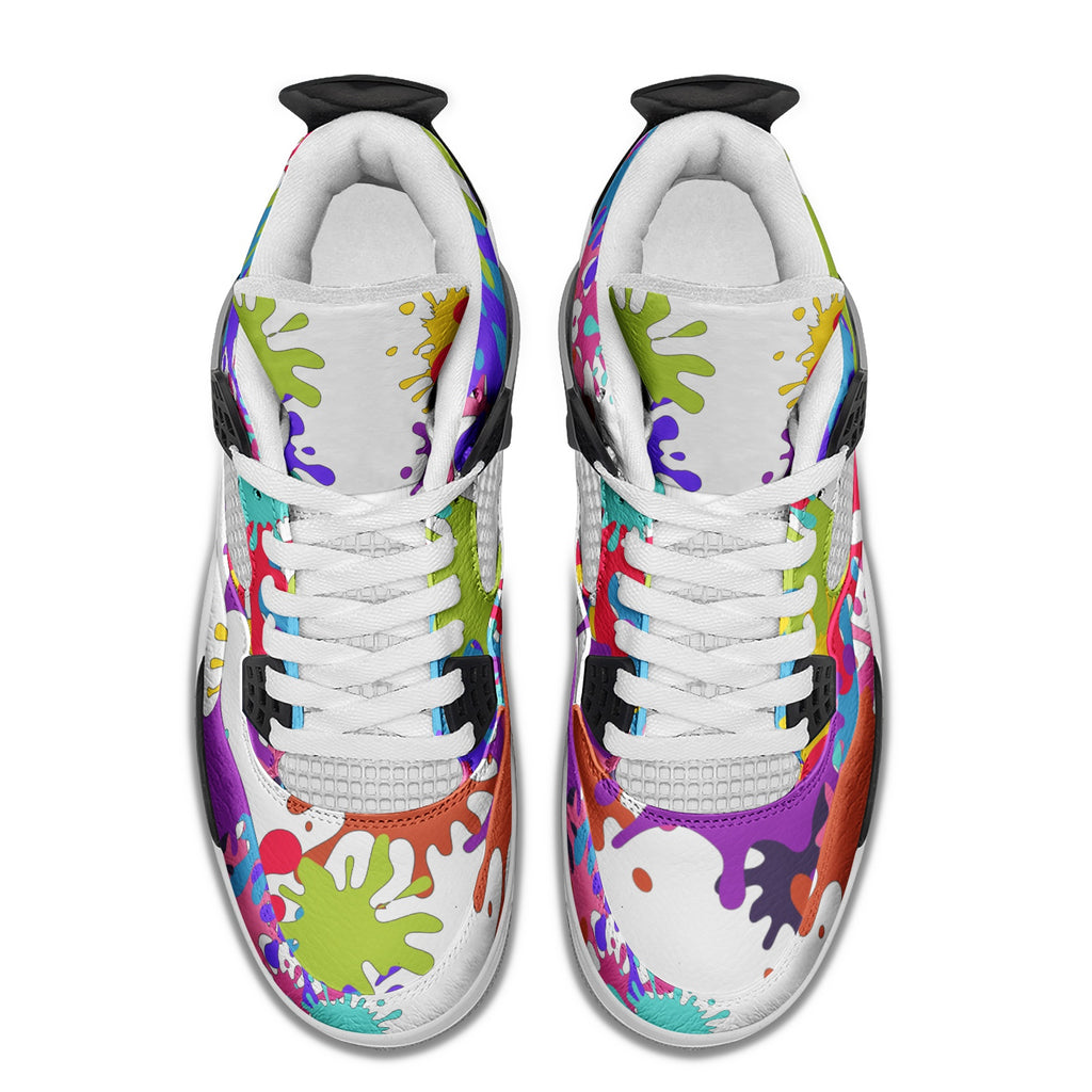 NDO Splat Unisex Non Slip Lace Up Breathable Fashion Sneakers