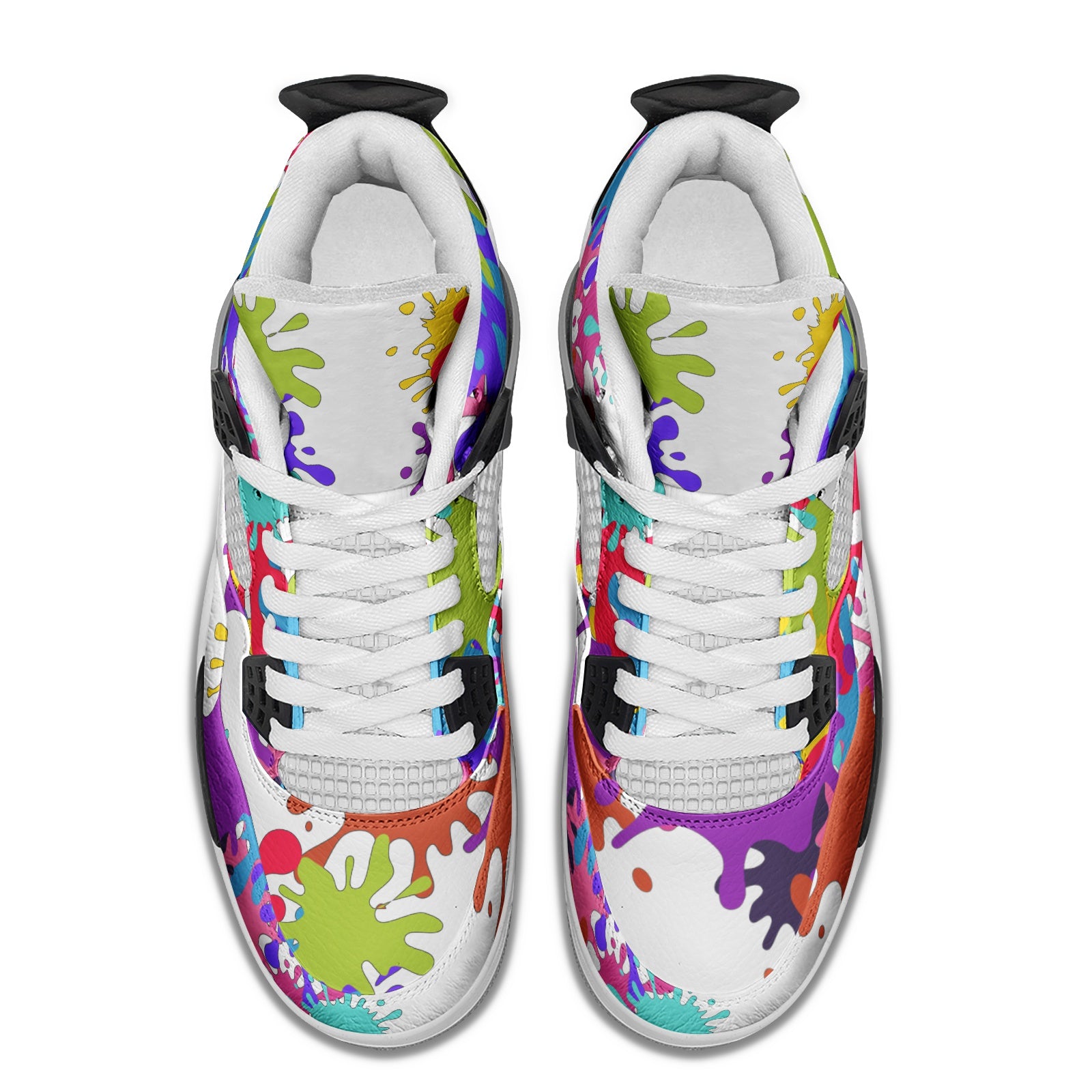 NDO Splat Unisex Non Slip Lace Up Breathable Fashion Sneakers