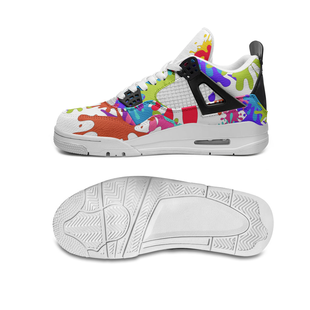 NDO Splat Unisex Non Slip Lace Up Breathable Fashion Sneakers