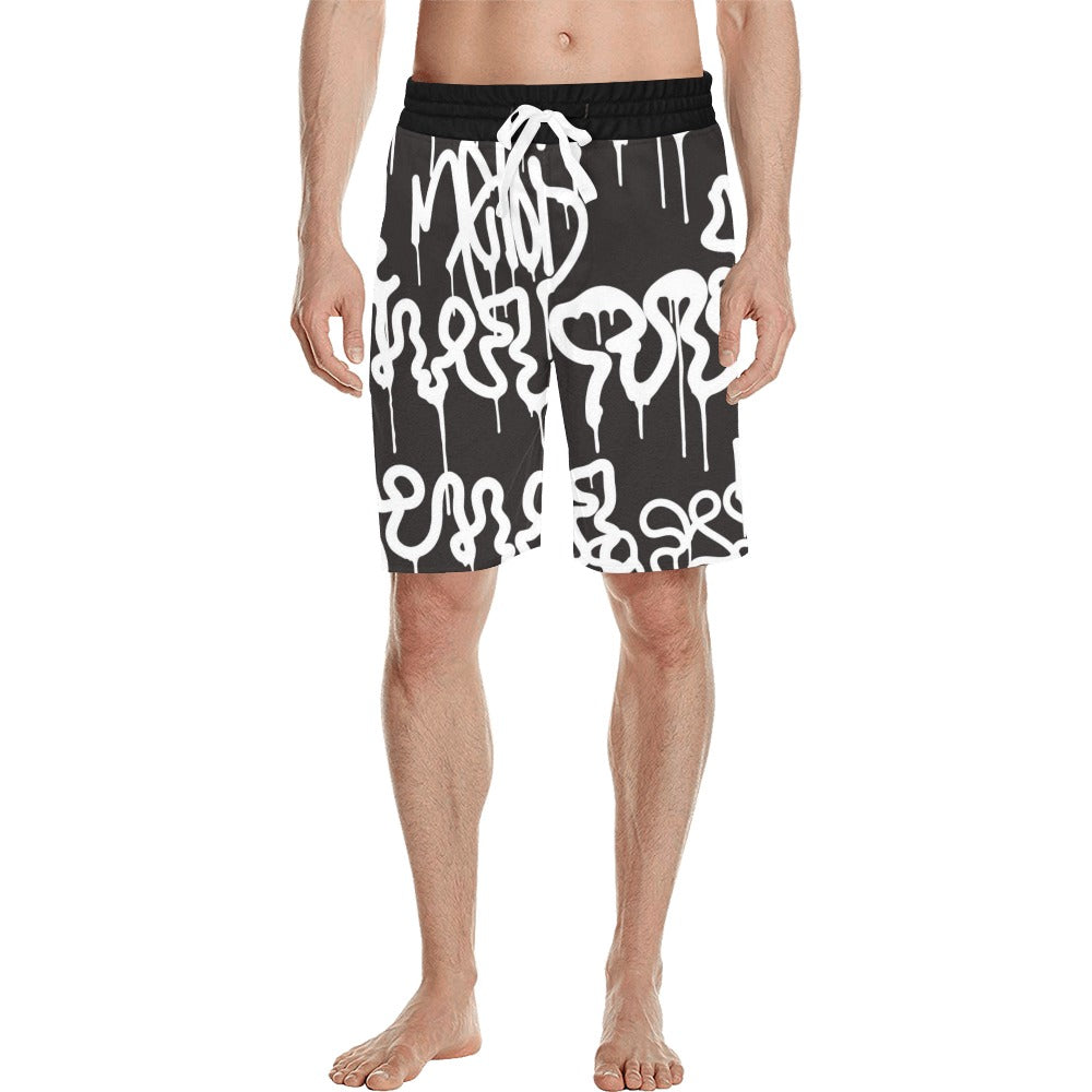 Men's All Over Print Casual Shorts (L23)