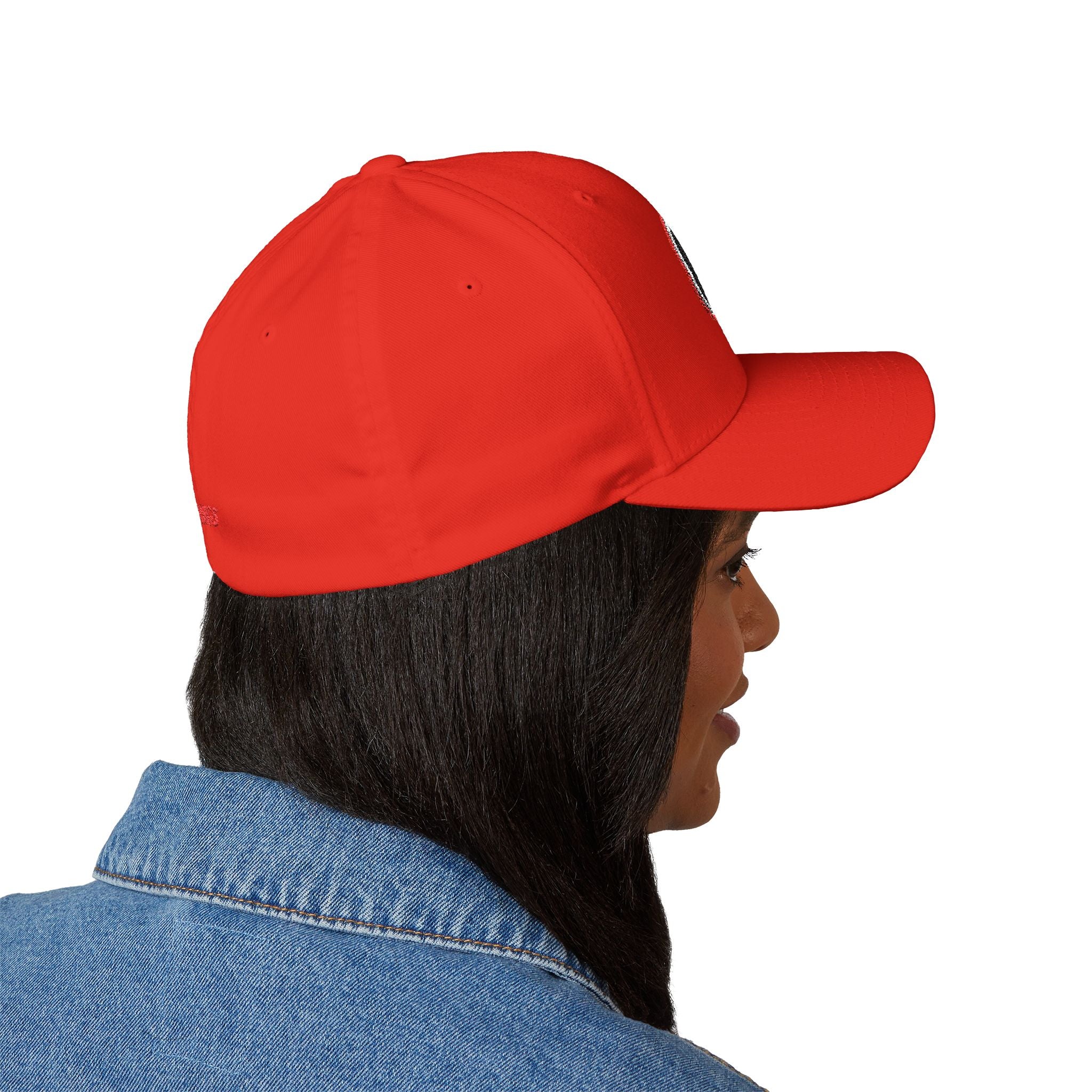 Embroidered GA Bulldogs G Logo Structured Cap — Closed-Back Baseball Hat with 'MY DAWGS' Detail