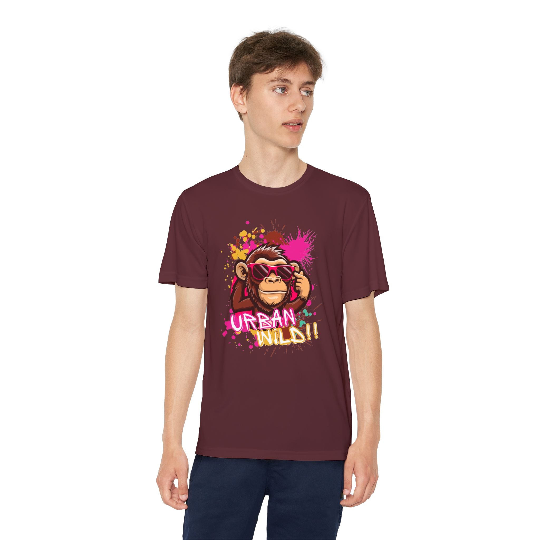 Youth Tee — Urban Ninja Monkey Graphic Shirt