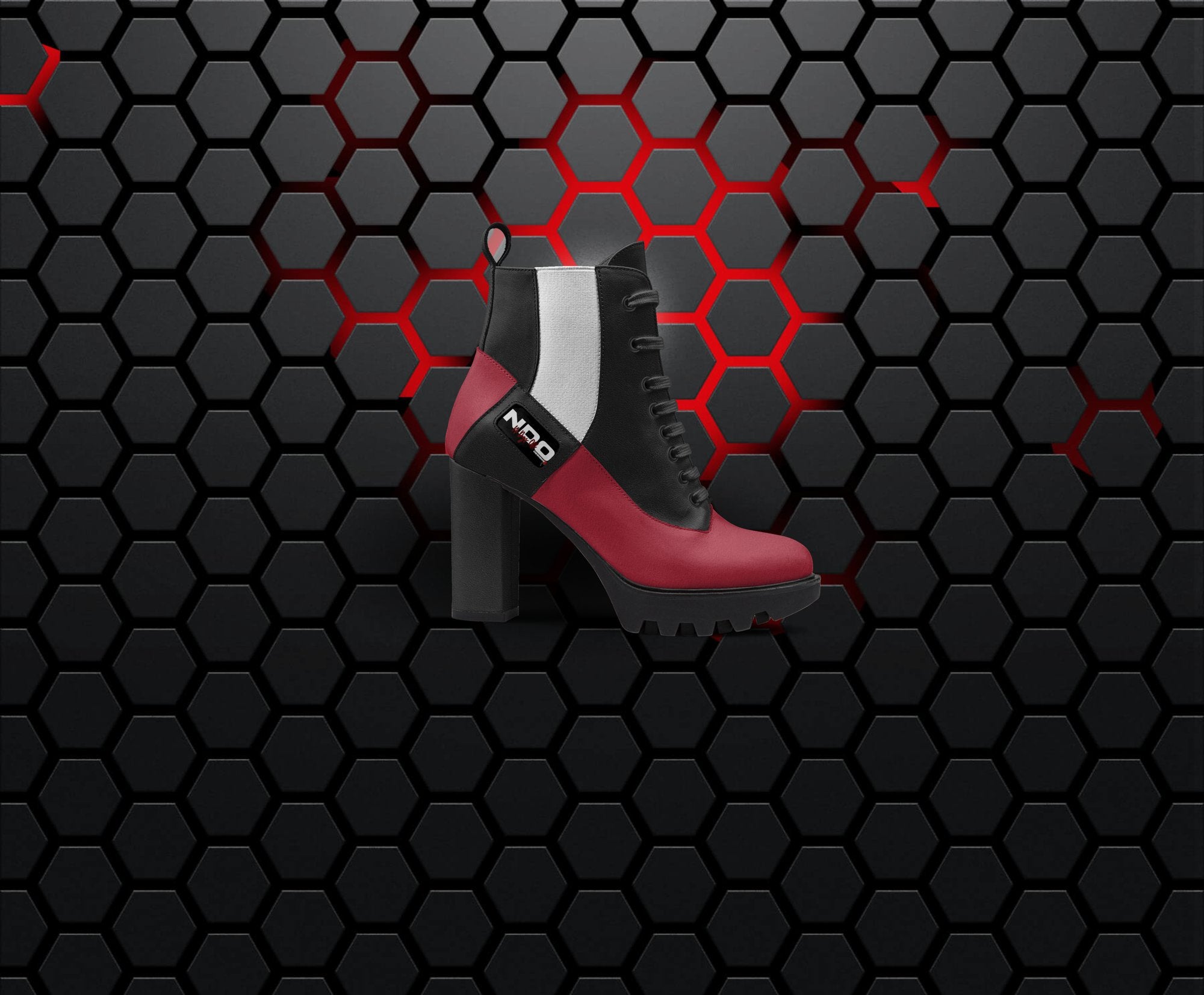 NDO Extreme Laced designer boot By Tina Marie