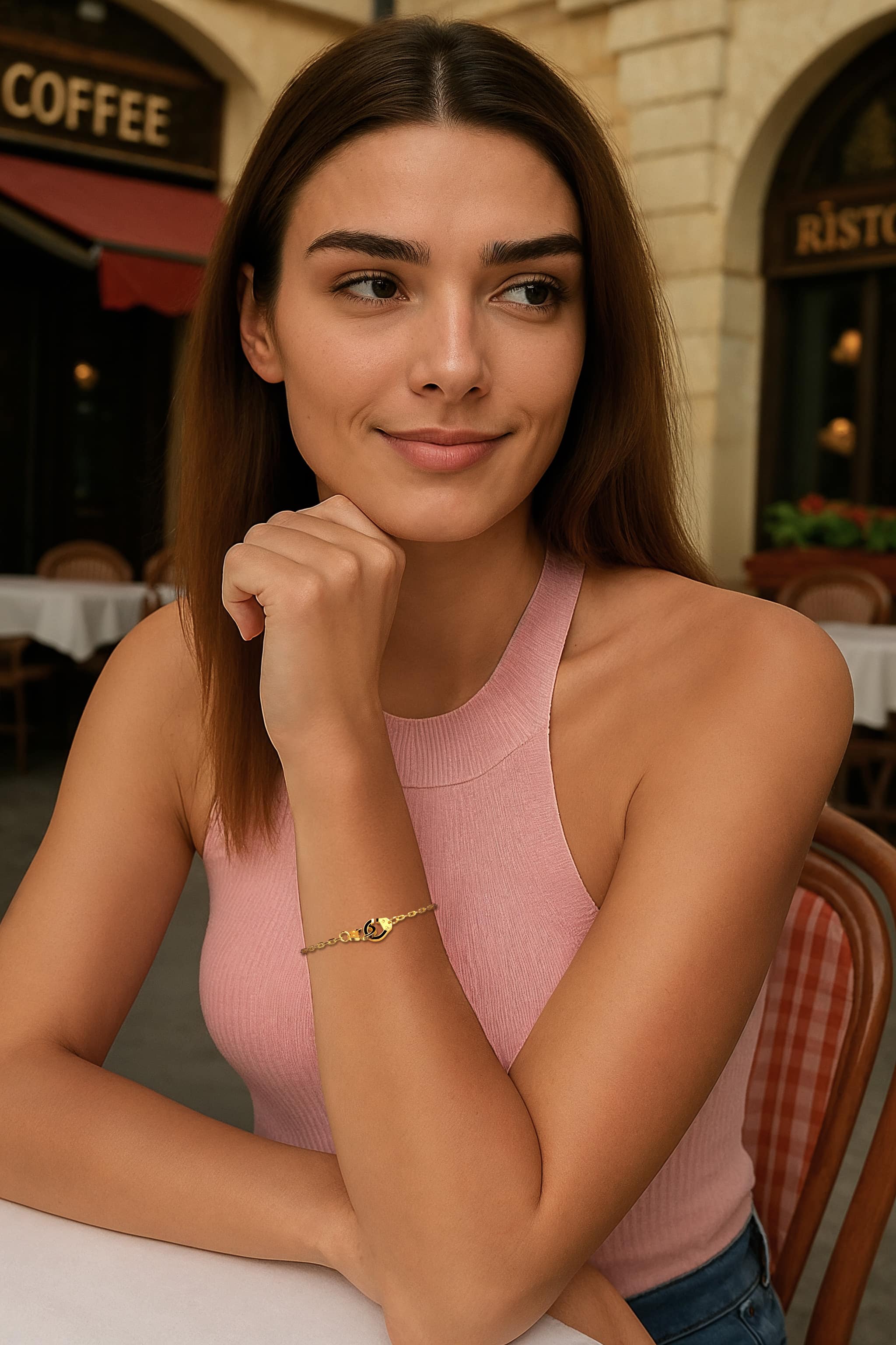Custome ColorSwitch Loop Bracelet – Pavé SB006A