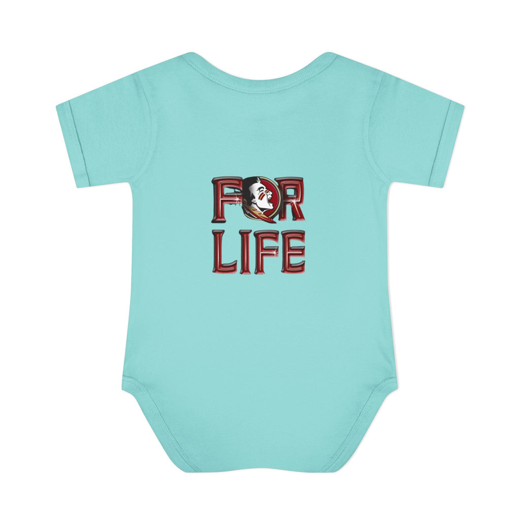 Florida State Seminoles Infant Bodysuit — 'For Life' Baby Onesie