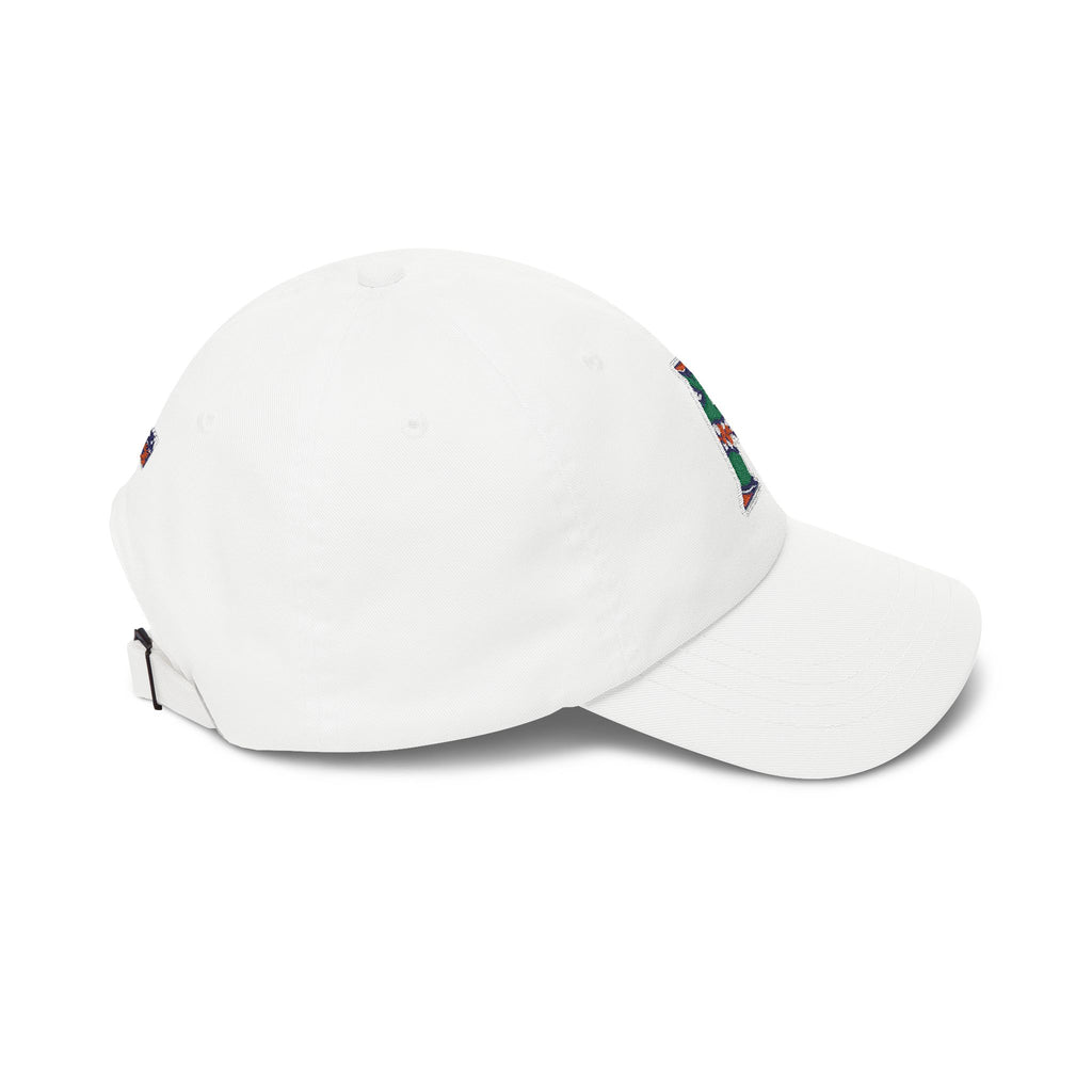 Florida Gators Floral 'F' Dad Cap - Embroidered College Baseball Hat