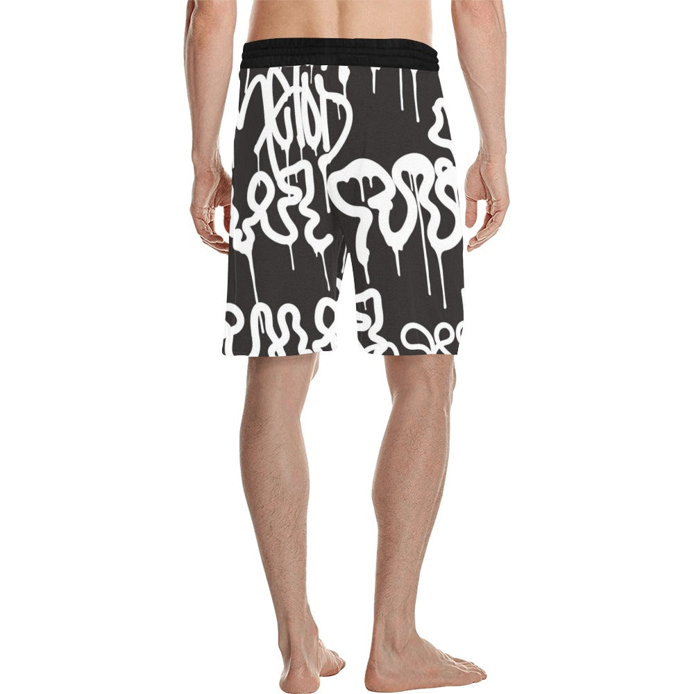 Men's All Over Print Casual Shorts (L23)