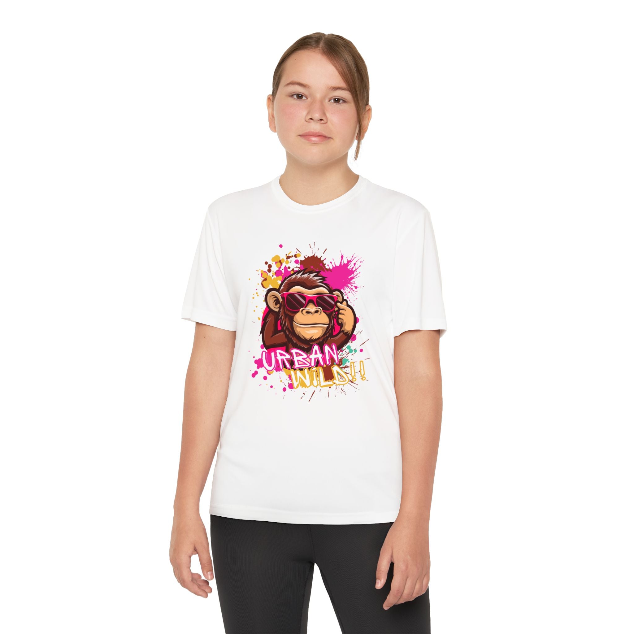 Youth Tee — Urban Ninja Monkey Graphic Shirt
