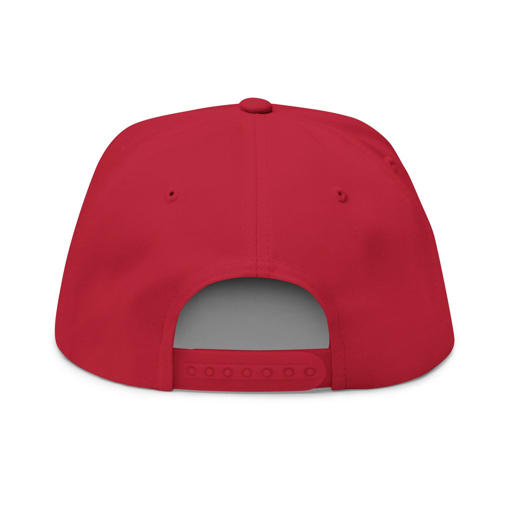 Kool Red Mascot Flat Bill Cap (Embroidered)