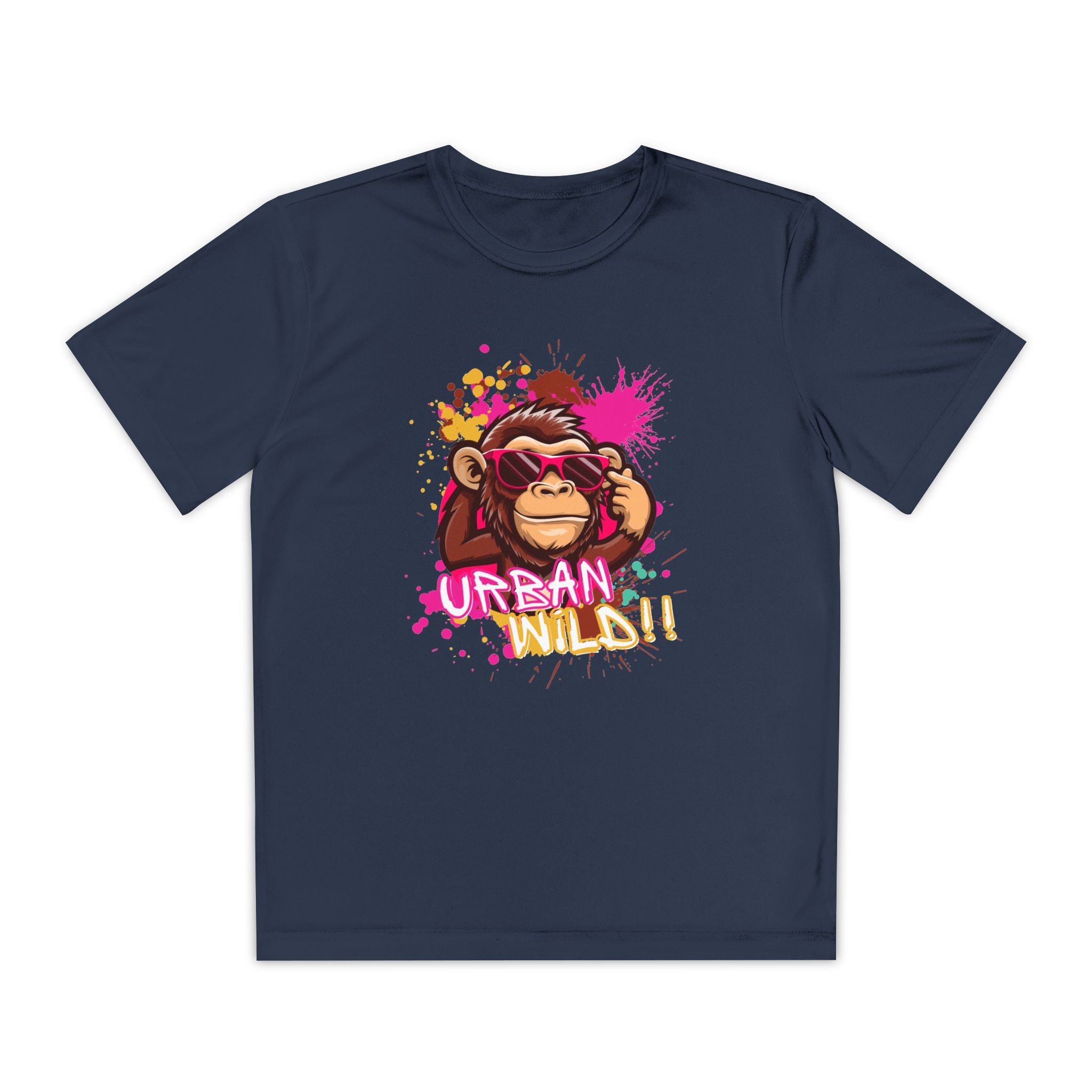 Youth Tee — Urban Ninja Monkey Graphic Shirt