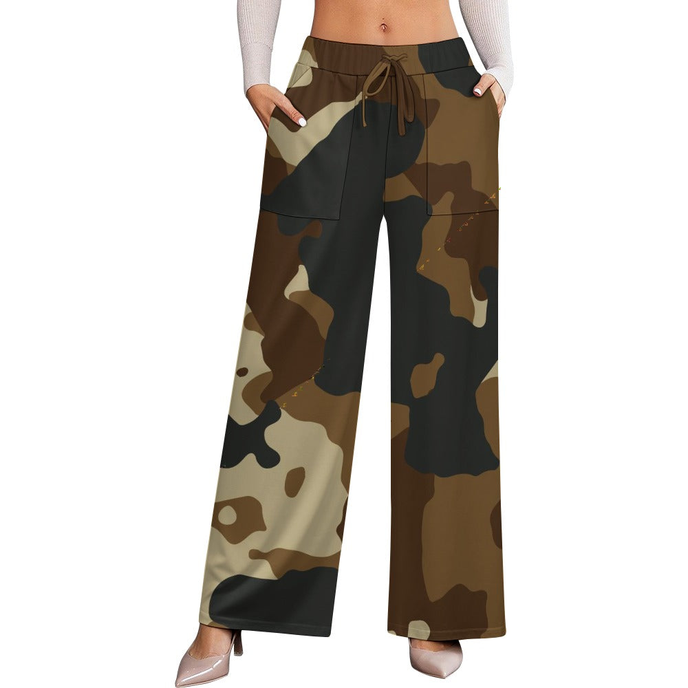 NDO Camo Women's wide-leg pants