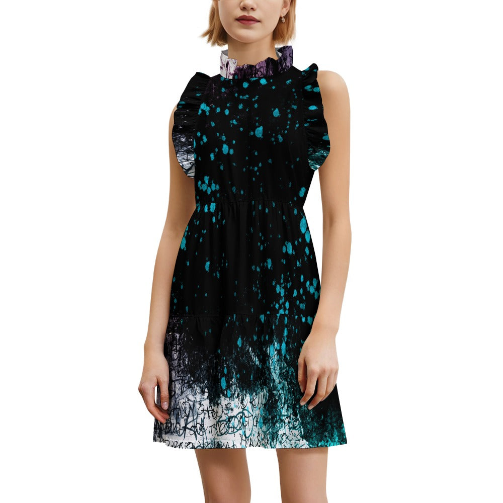 NDO Design Ruffled High-Waisted dress