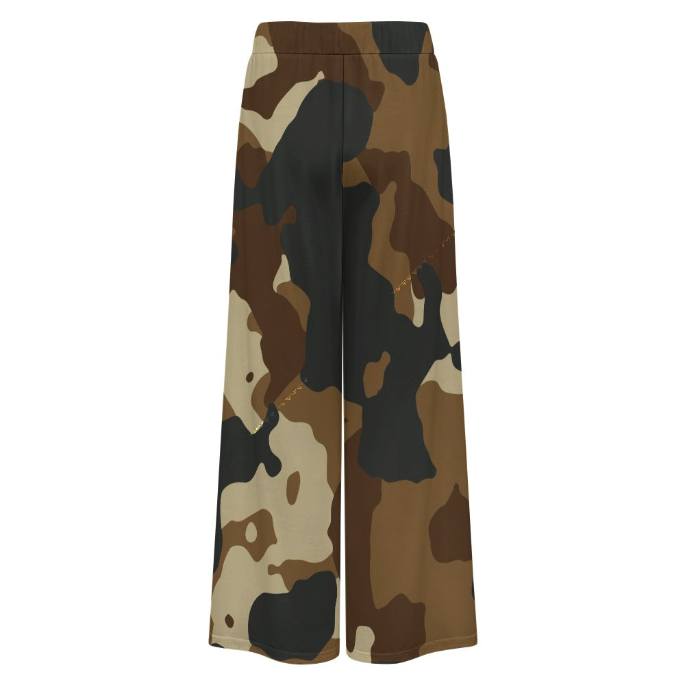 NDO Camo Women's wide-leg pants