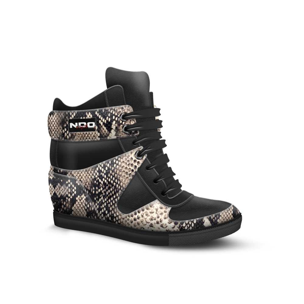 NDO Designs Lace up wedge sneaker By TG