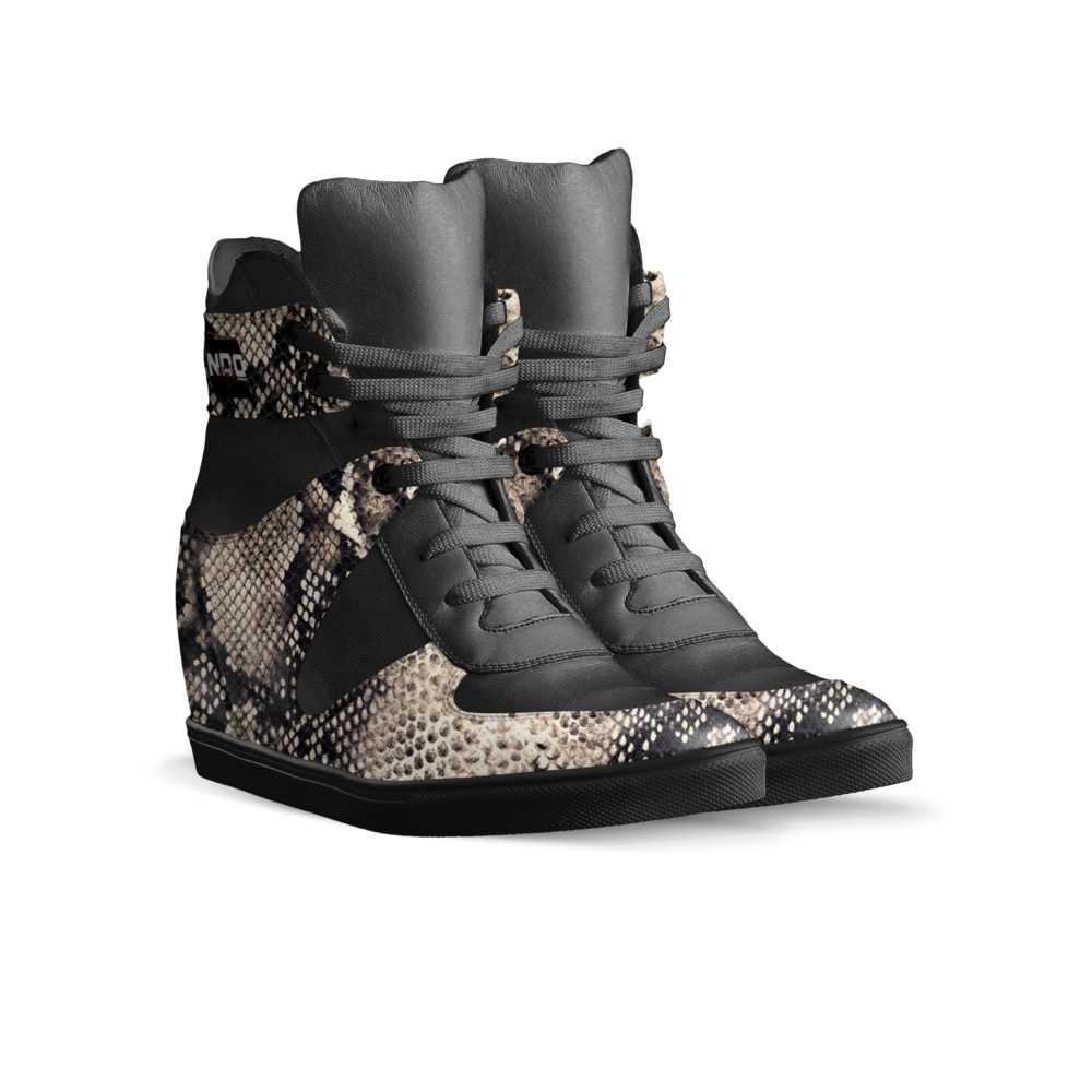 NDO Designs Lace up wedge sneaker By TG