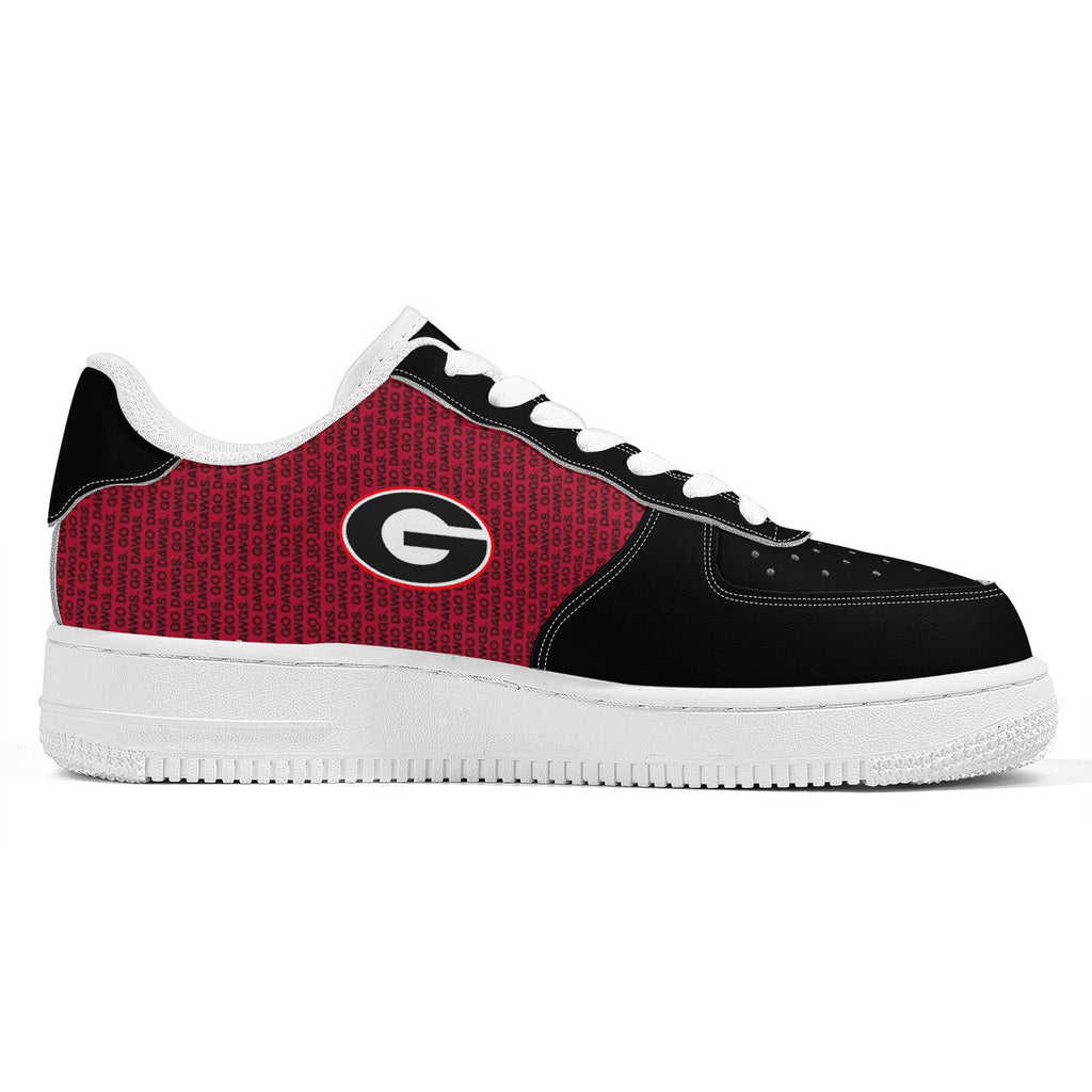 GA Bulldogs Classic Unisex Microfiber Sneaker
