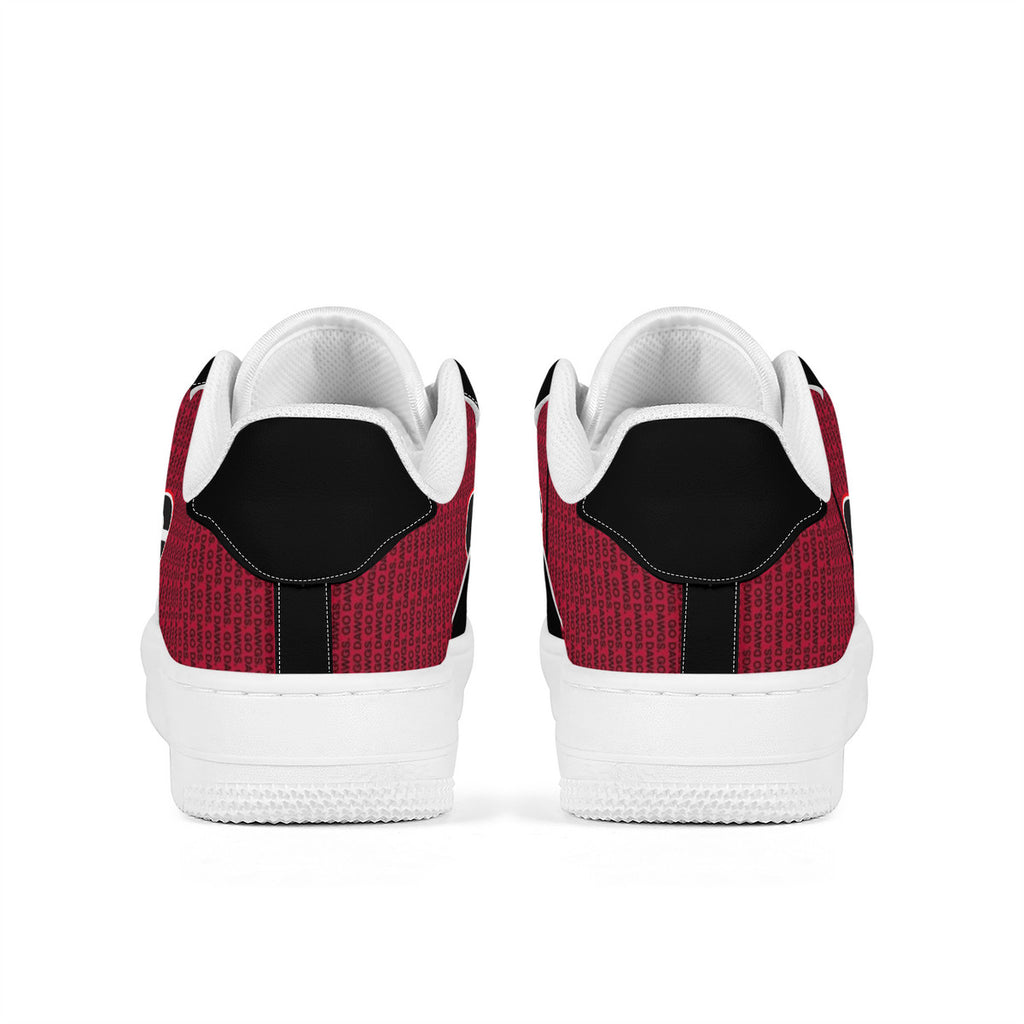 GA Bulldogs Classic Unisex Microfiber Sneaker