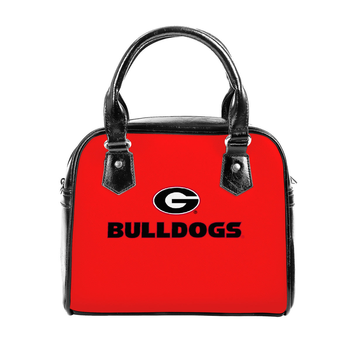Georgia Bull Dogs Red NDO Design Shoulder Handbag