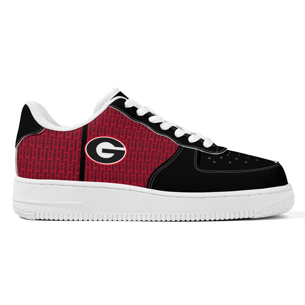 GA Bulldogs Classic Unisex Microfiber Sneaker