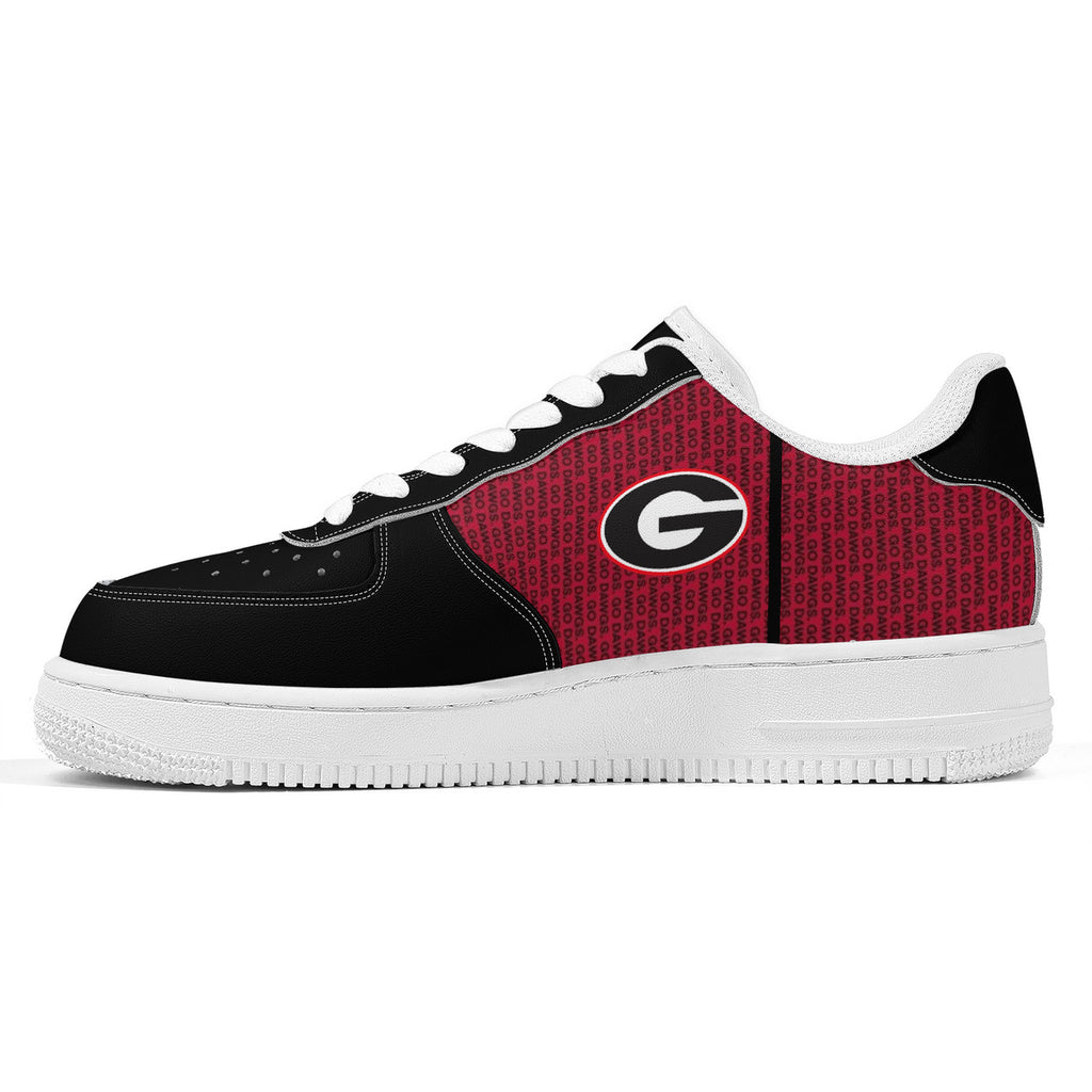 GA Bulldogs Classic Unisex Microfiber Sneaker