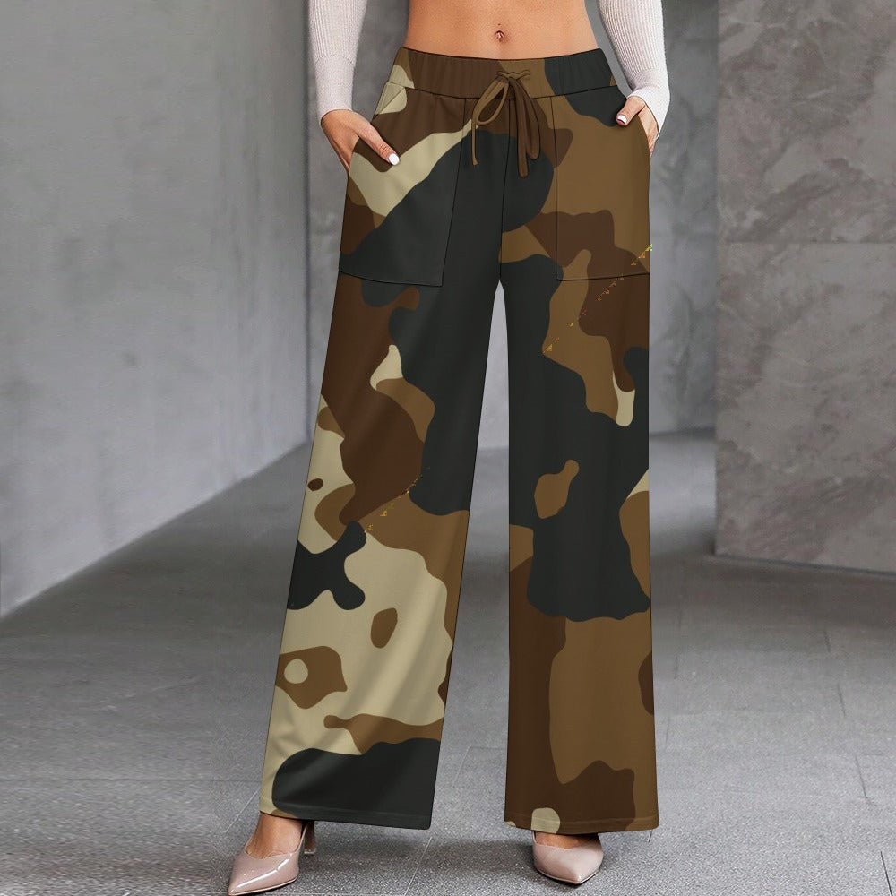 NDO Camo Women's wide-leg pants