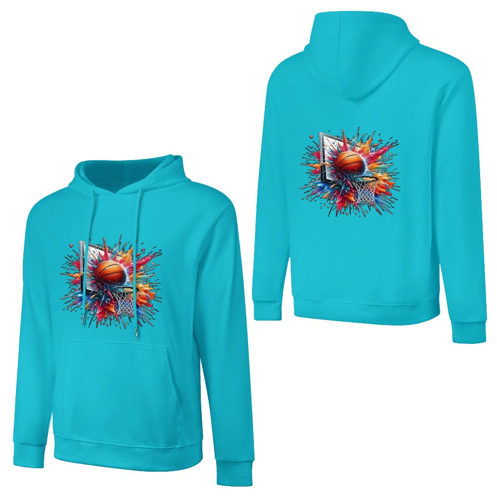 NDO Basketball Dunk Splat New Pure cotton hooded sweater