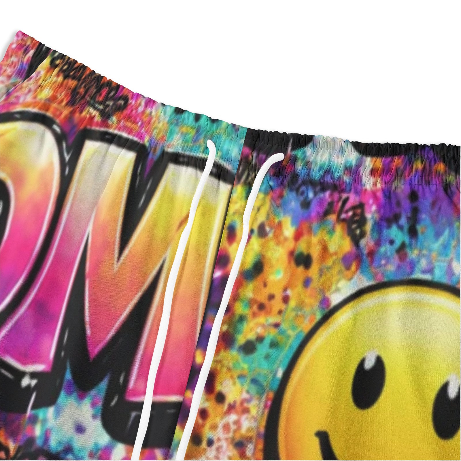 NDO oMG Men's All-Over-Print Hawaiian Swim Shorts