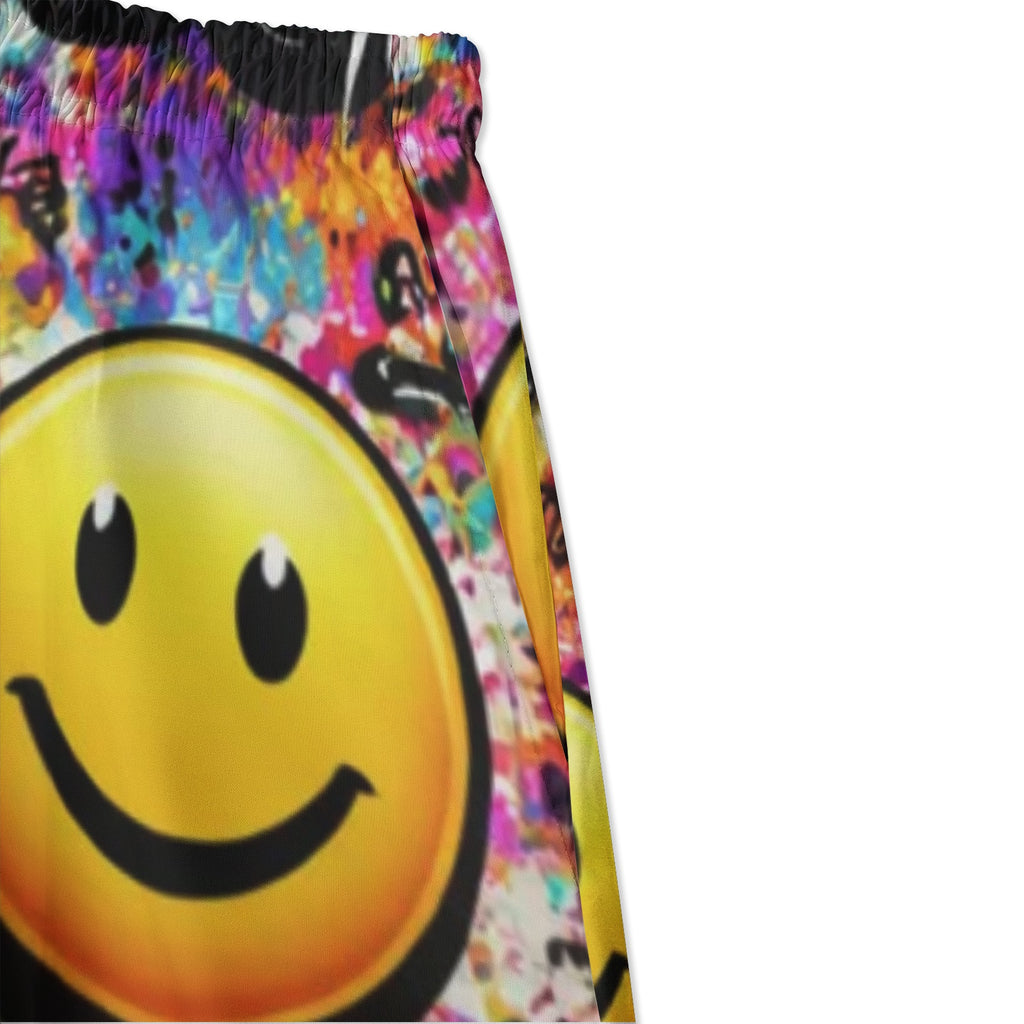 NDO oMG Men's All-Over-Print Hawaiian Swim Shorts