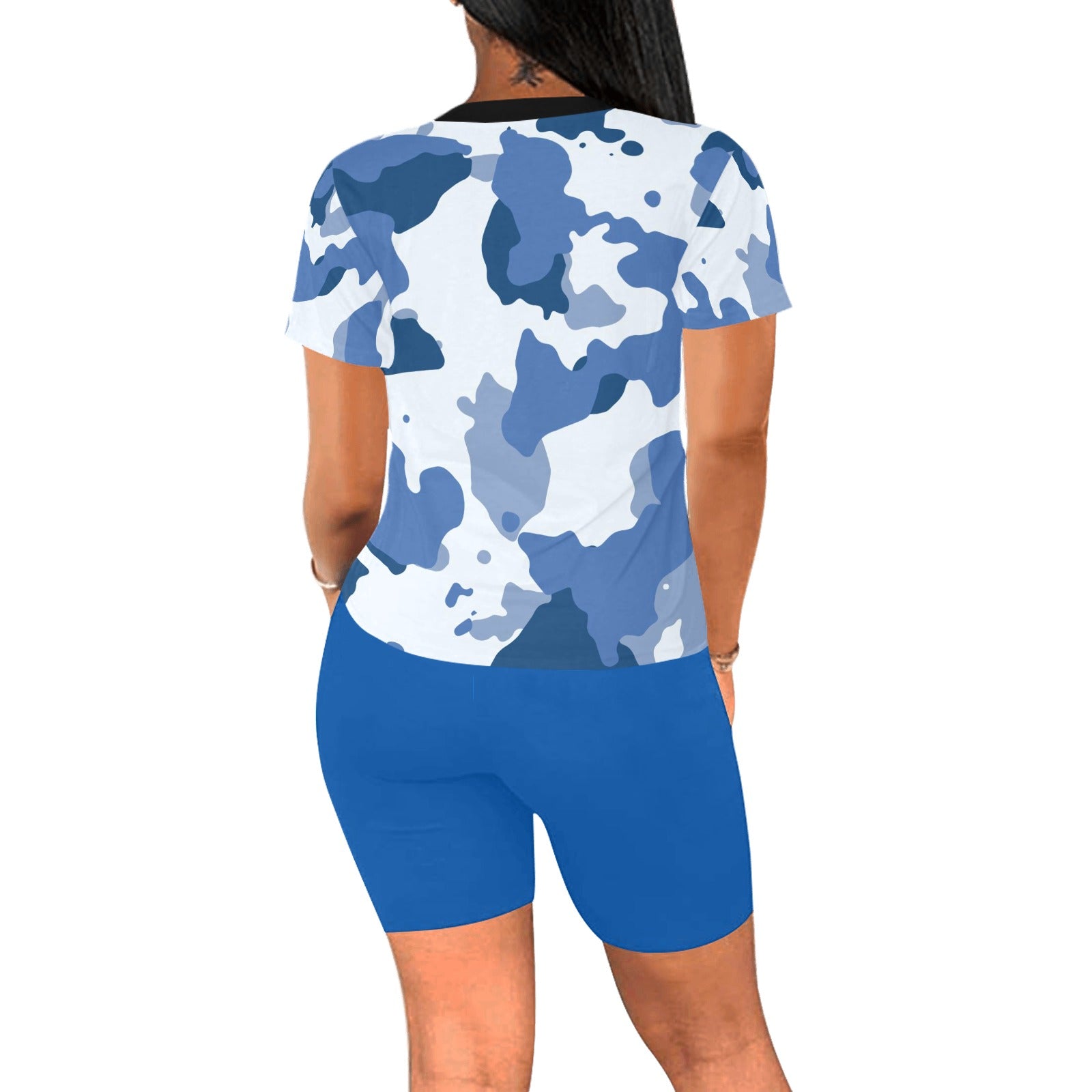 Camo Women's Short Yoga Set(Sets 03)