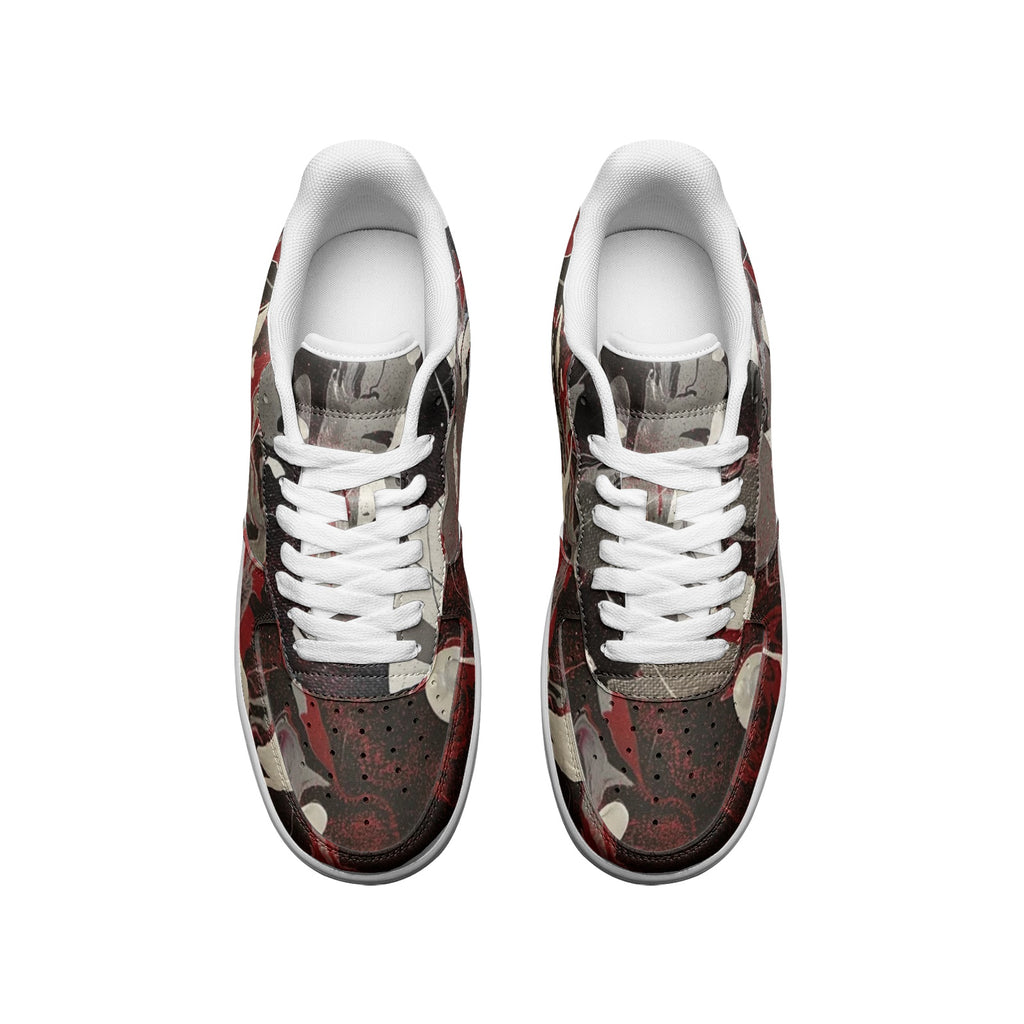Marie G Design Unisex Low Top Leather Sneakers