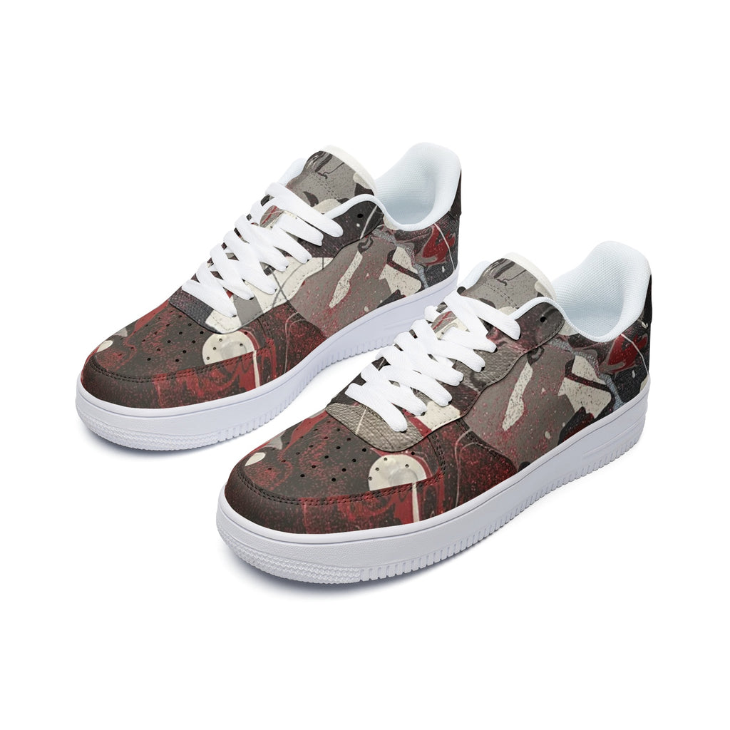 Marie G Design Unisex Low Top Leather Sneakers