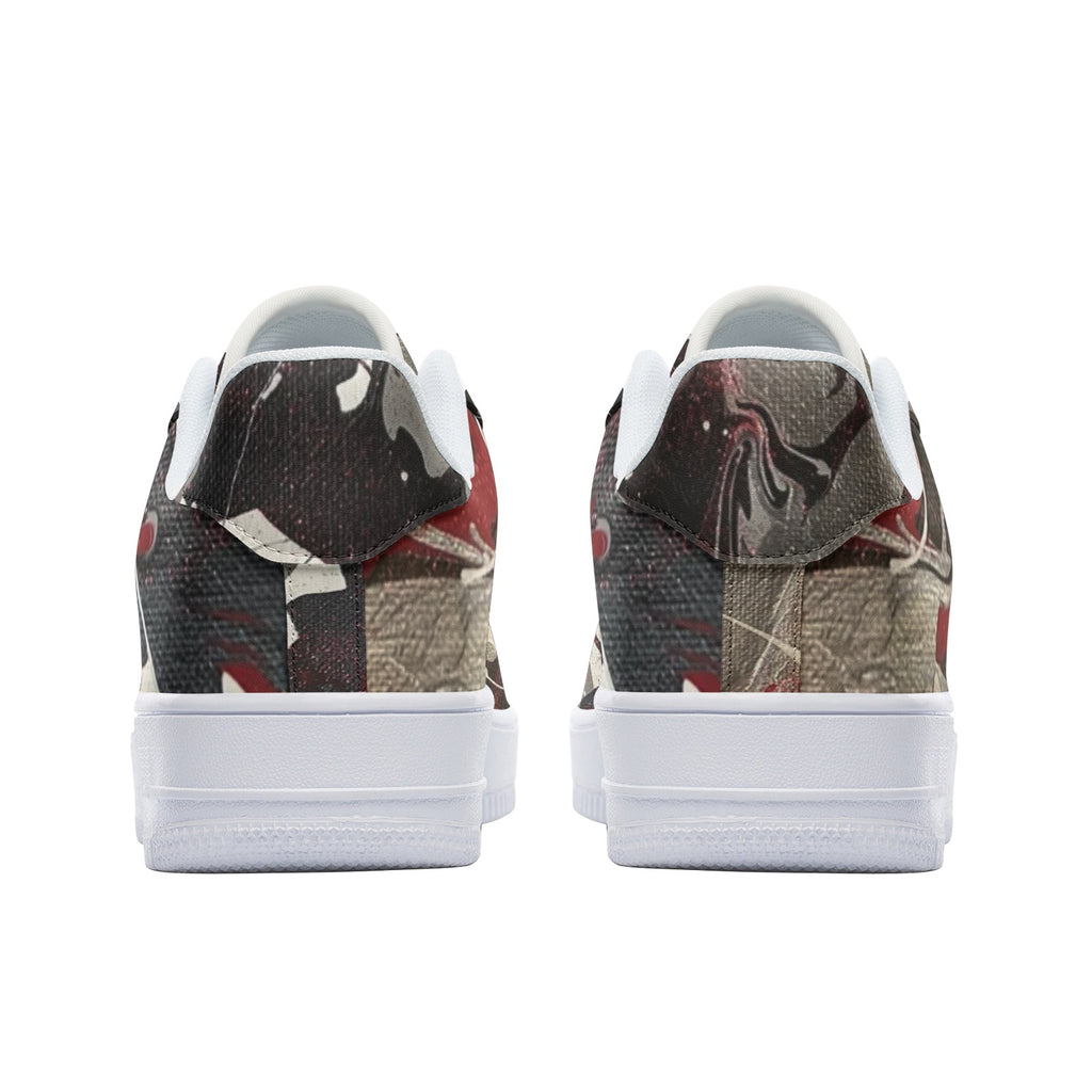 Marie G Design Unisex Low Top Leather Sneakers