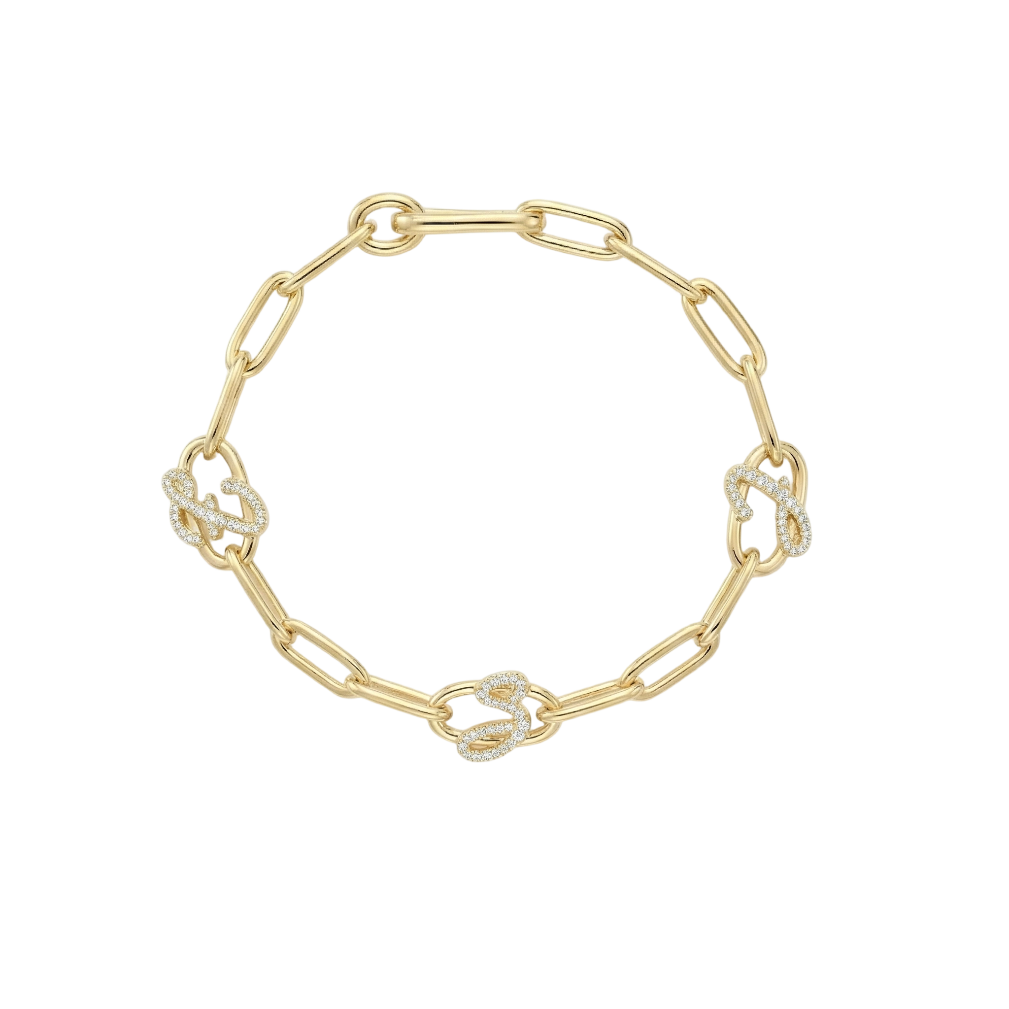 Customize The Family Initial Moments Bracelet