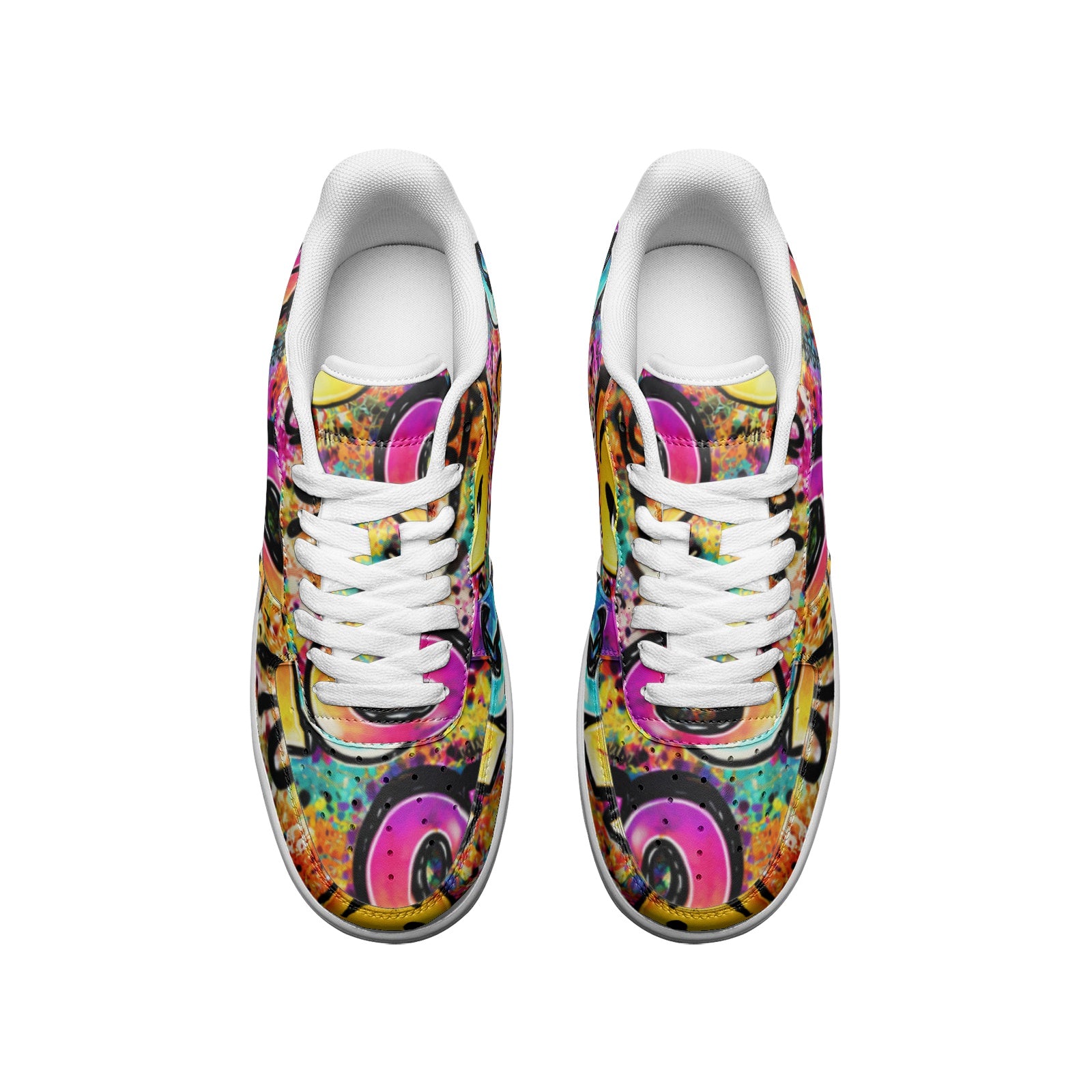 NDO "OMG"Low Top Leather Sneakers