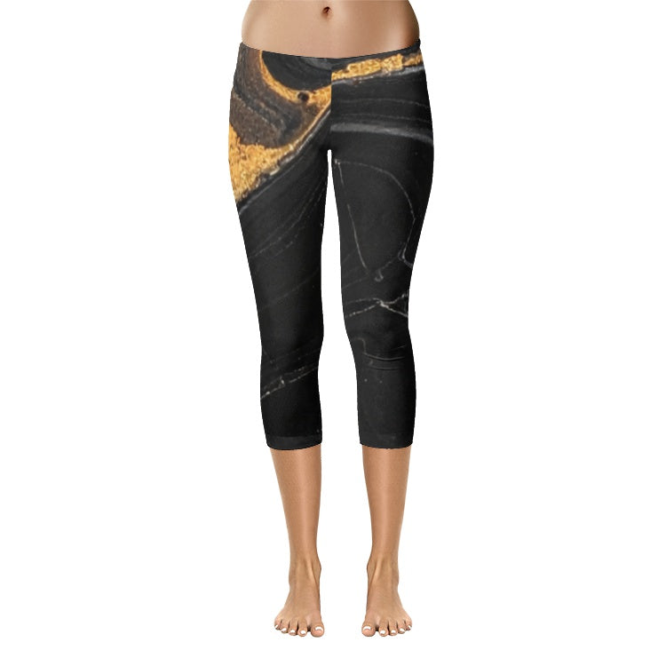 All-Over Print Capri Leggings