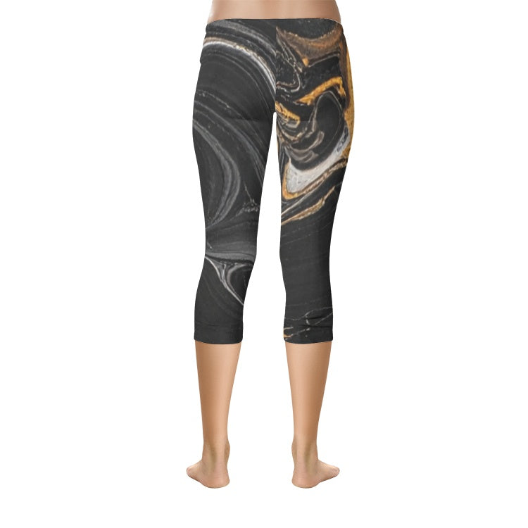 All-Over Print Capri Leggings