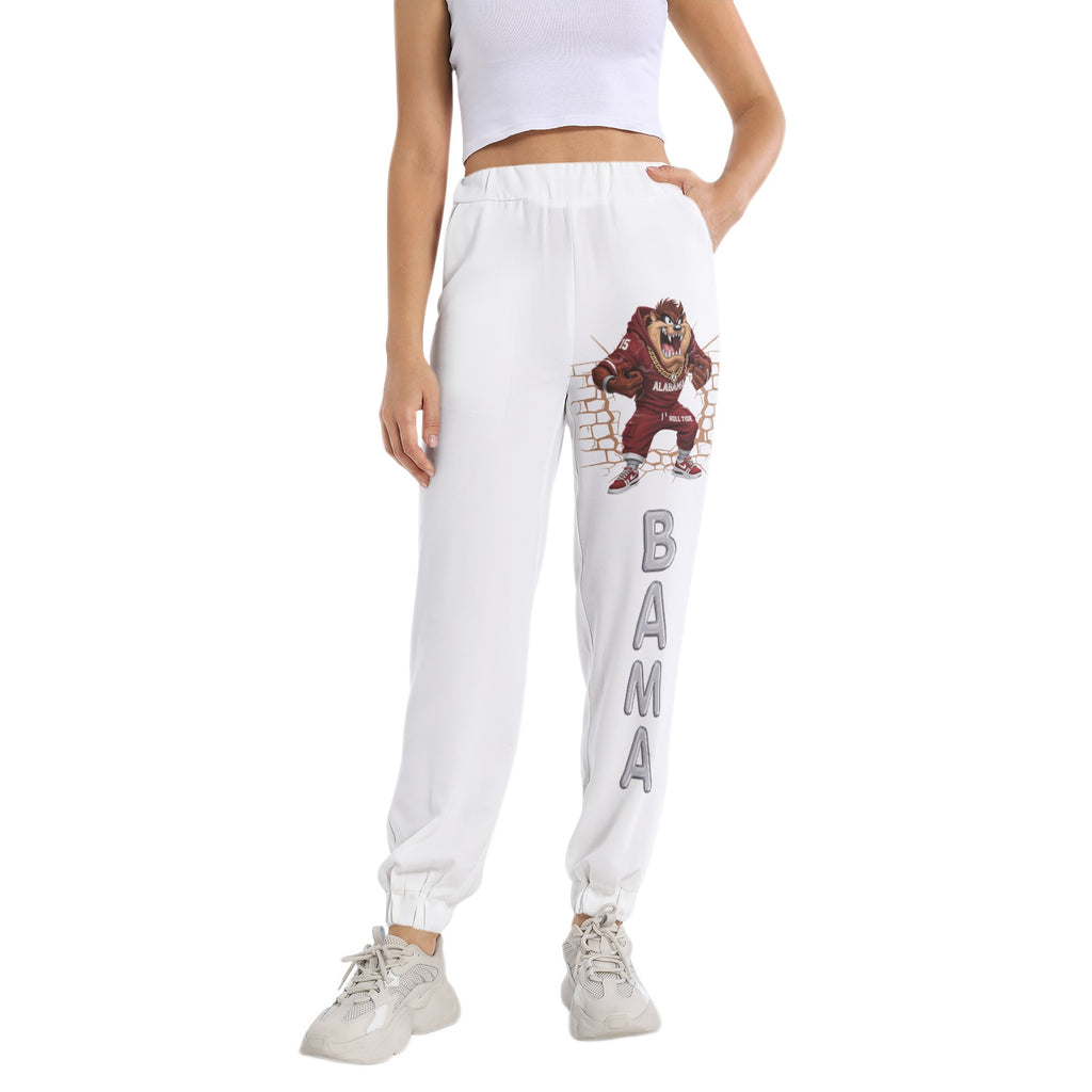 Alabama-Elastic Waist Tapered Sweatpant