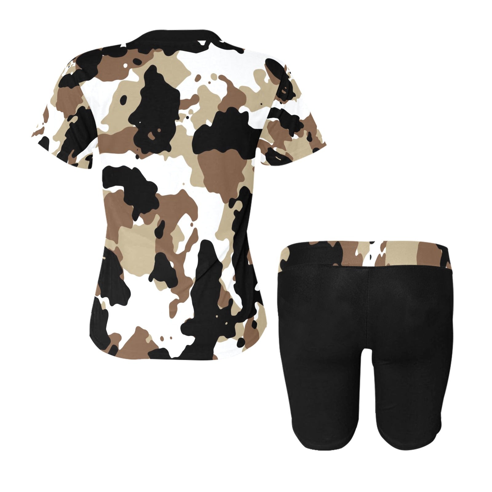 Camo Women's Short Yoga Set(Sets 03)